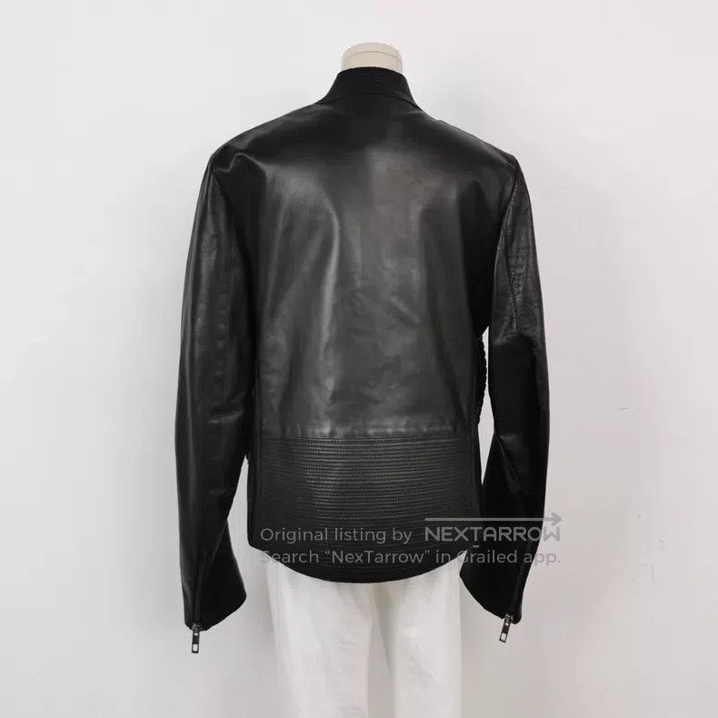 Valentino Valentino Cowhide patchwork cotton wool blend leather jack Size S / US 4 / IT 40 - 2 Thumbnail