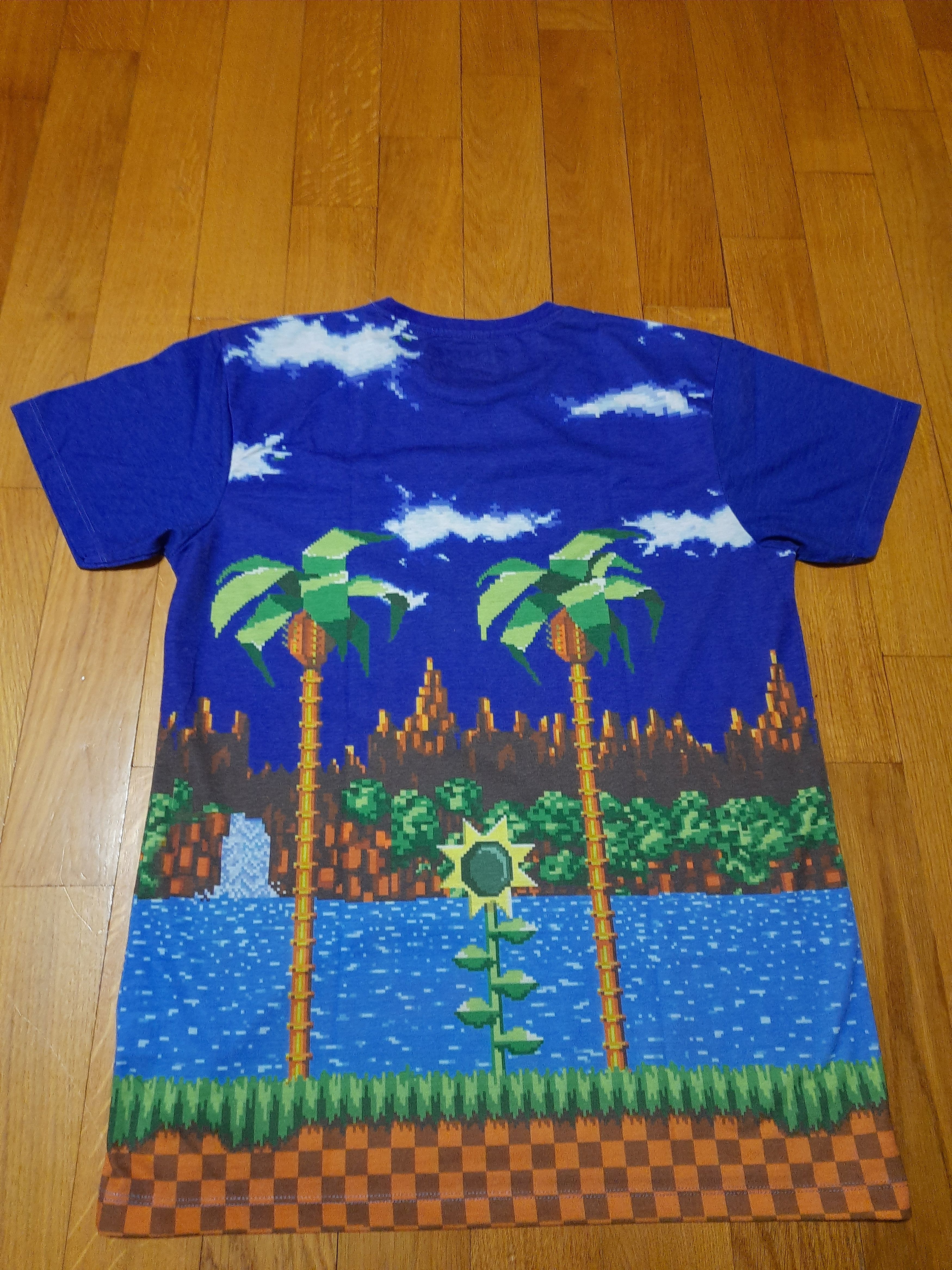 Cartoon Network Sonic Vintage Sega T Shirt Size US M / EU 48-50 / 2 - 2 Thumbnail