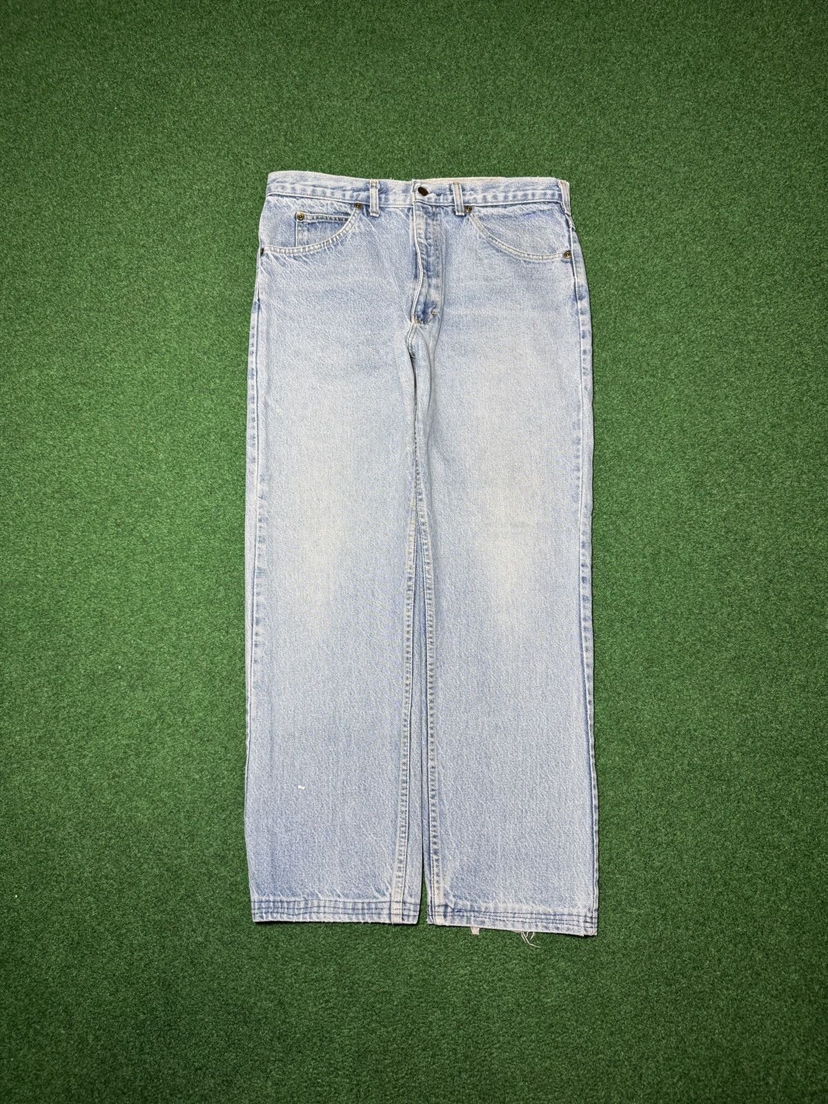 Oshkosh Vintage OshKosh Light Wash 34x28 Talon Straight Denim Jeans Size US 34 / EU 50 - 2 Thumbnail