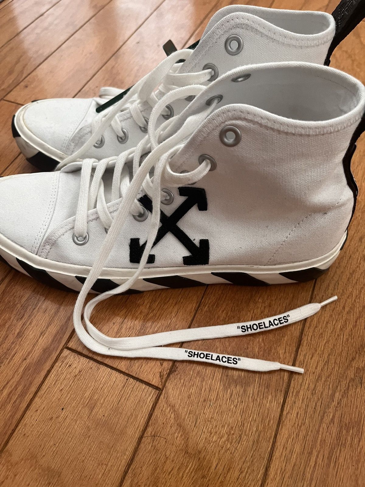 Off-White Off-White Vulc Mid Canvas Size US 9 / EU 42 - 7 Thumbnail