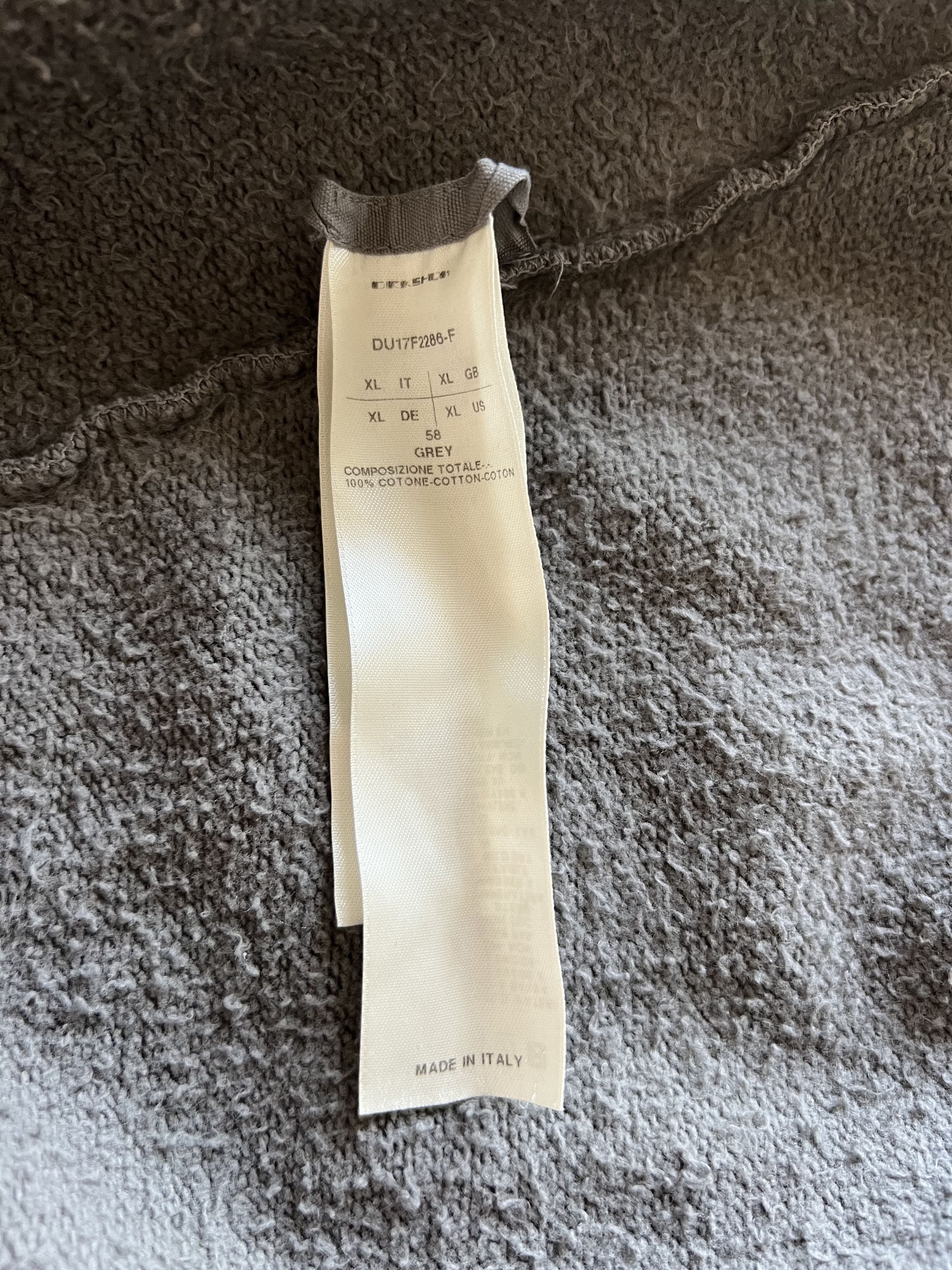 Rick Owens Rick Owens DRKSHDW Mountain Hoodie Size US XL / EU 56 / 4 - 7 Thumbnail