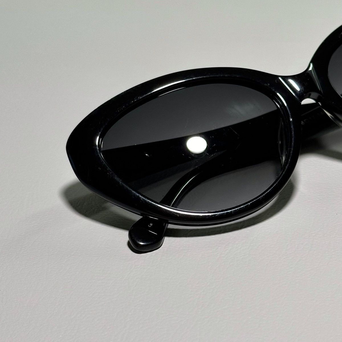 Vera Wang Vera Wang Flowen V282 Black Cat Eye Sunglasses Size ONE SIZE - 6 Thumbnail