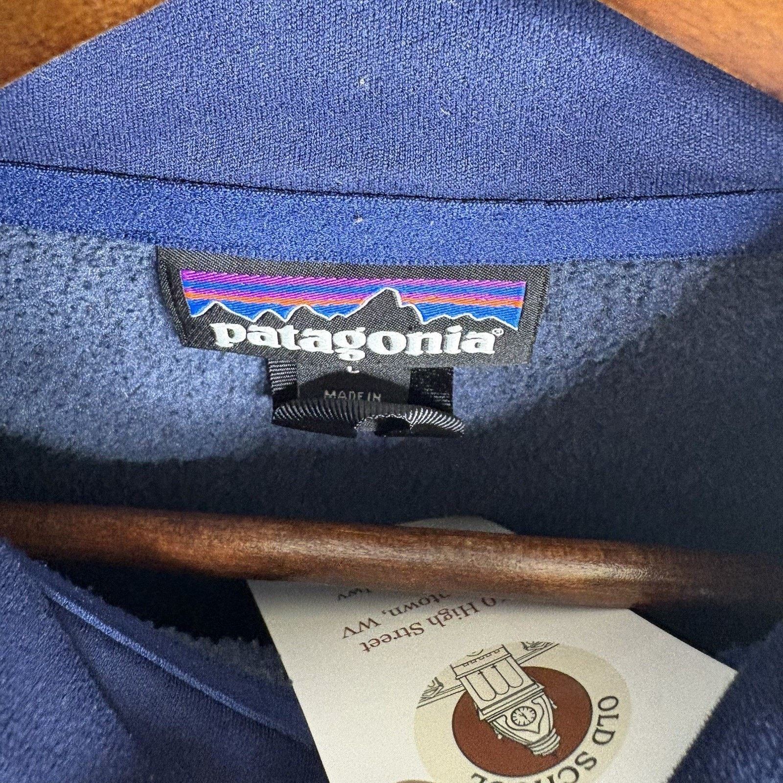 Patagonia Navy Patagonia Fleece Quarter Zip Size Large Size US L / EU 52-54 / 3 - 3 Thumbnail