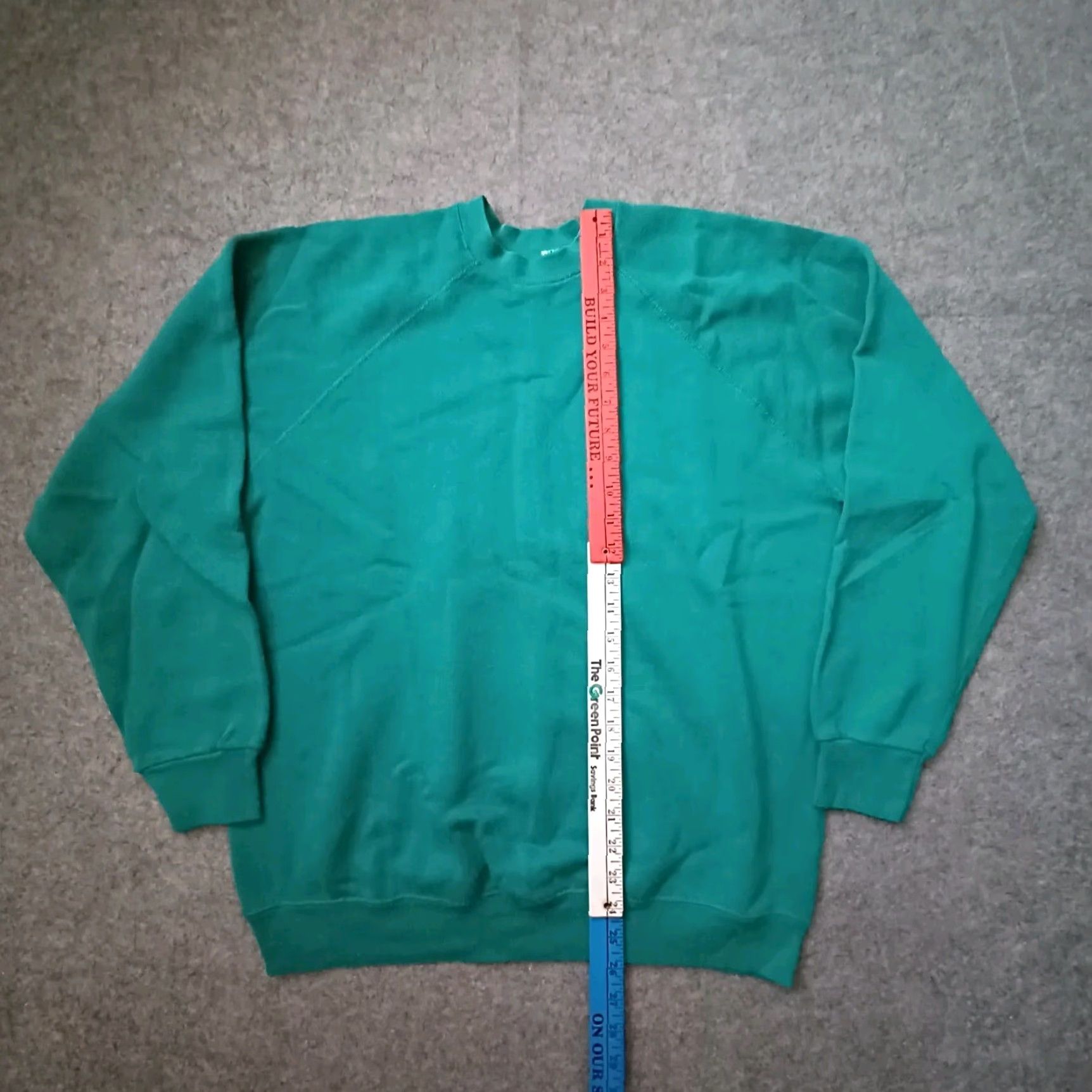 Tultex VINTAGE Tultex Sweatshirt Mens XL Green Crewneck USA 80s Sweatshirt Mens XL Green Crewneck USA 80s Size US XL / EU 56 / 4 - 7 Thumbnail