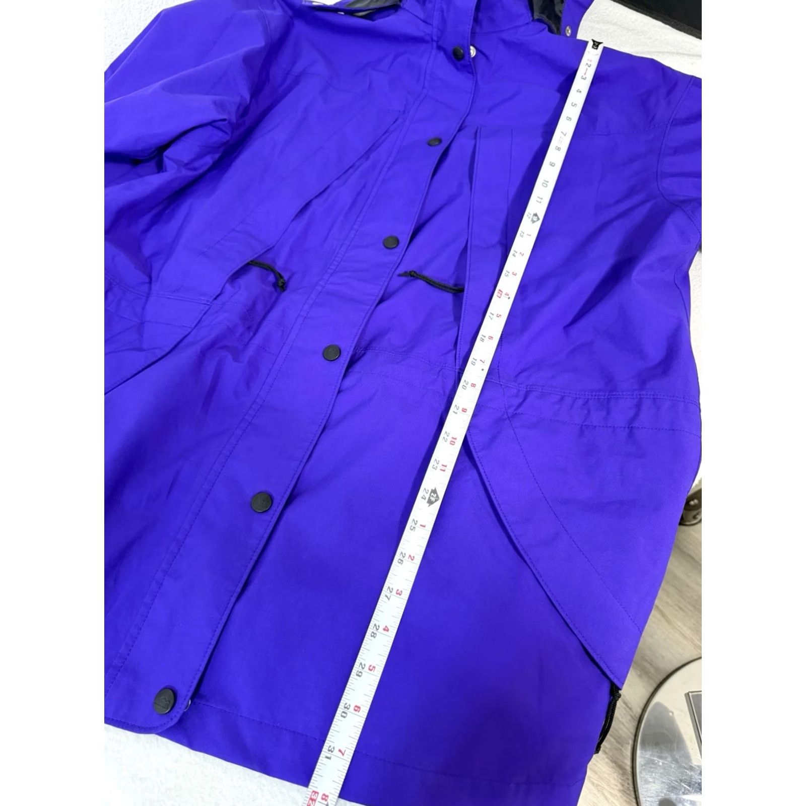 Vintage REI Jacket Women's Sz 18 Goretex Hooded Parka Purple Jacket Womens Parka 90s Style Full Zip Hooded Gortex Softshell Casual Jacket Size XXL / US 16-18 / IT 52-54 - 2 Thumbnail
