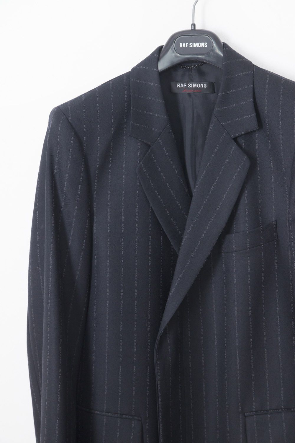 Raf Simons AW98 Raf Simons pinstripe wool coat Size US M / EU 48-50 / 2 - 2 Thumbnail