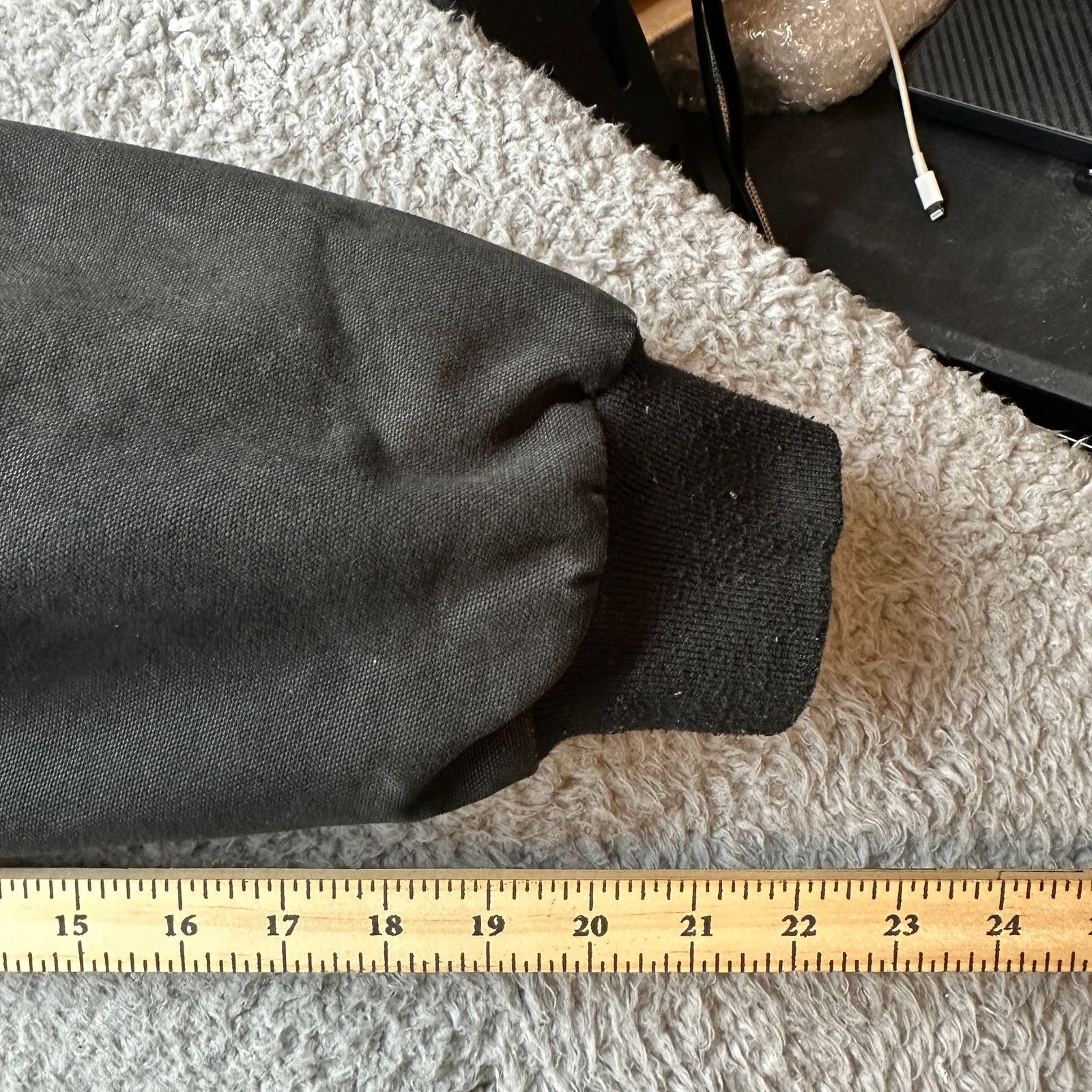 Other 2005 Snap-On Tools Duck Canvas Black Hooded Work Jacket 2XL Size US XXL / EU 58 / 5 - 6 Thumbnail
