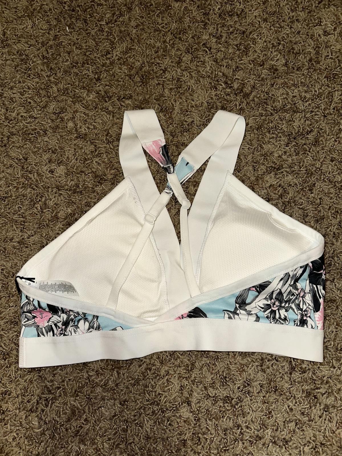 Nike Nike Women’s Indy Light Support Floral Sports Bra Size ONE SIZE - 2 Thumbnail
