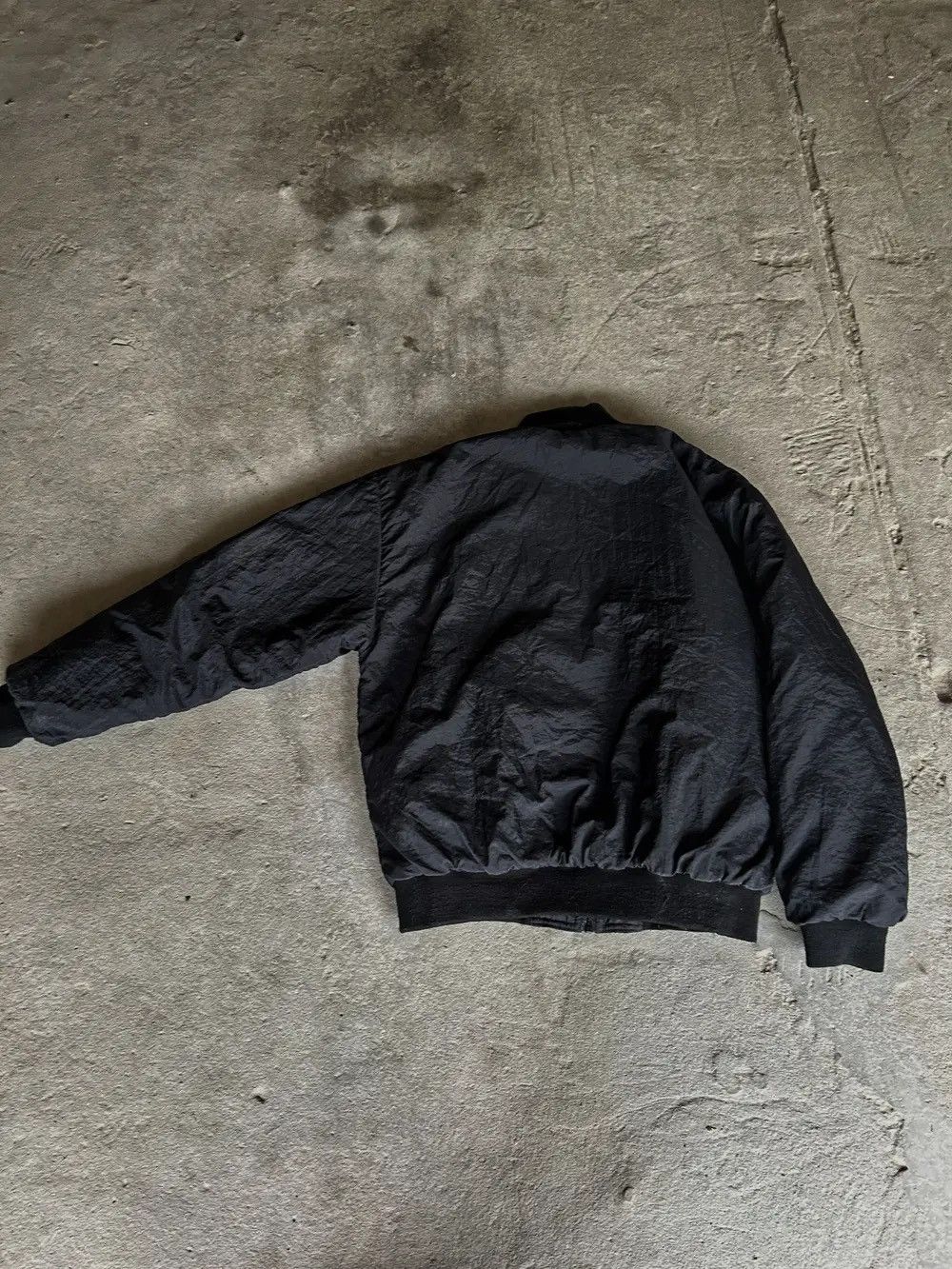 Japanese Brand × Junya Watanabe Vintage Junya Watanabe Issey Miyake Style Bomber Jacket Size US M / EU 48-50 / 2 - 5 Thumbnail