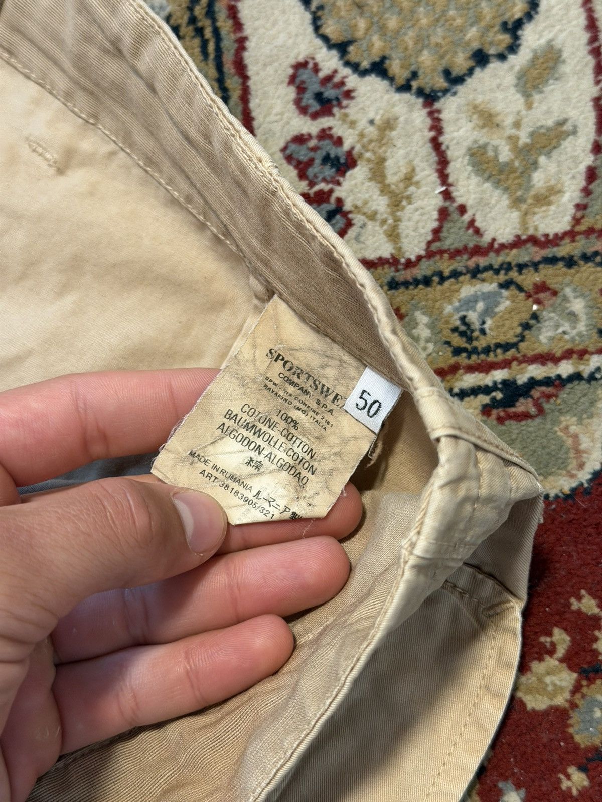 C.P. Company C.P. Company Rare Cargo Pants S/S03 Streetwear OldMoney Hype Size US 34 / EU 50 - 8 Thumbnail