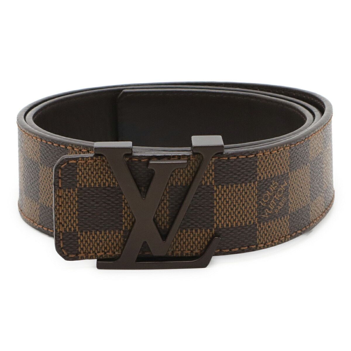 Louis Vuitton Louis Vuitton Louis Vuitton Damier Belt Textile Belt M9807V DUTY FREE for USA Size ONE SIZE - 1 Thumbnail