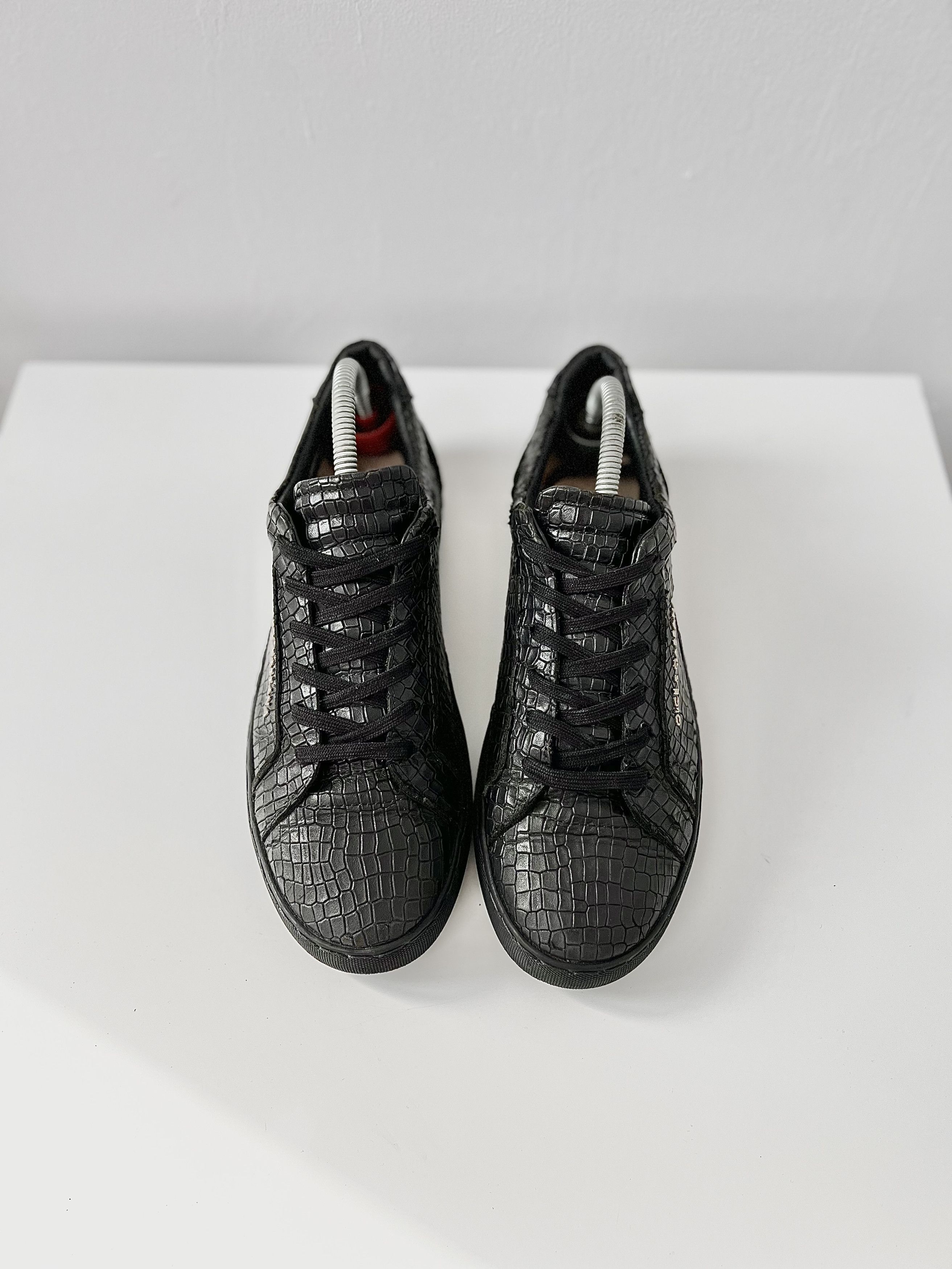 Dolce & Gabbana Dolce & Gabbana leather croc shoes Size US 10 / EU 43 - 3 Thumbnail