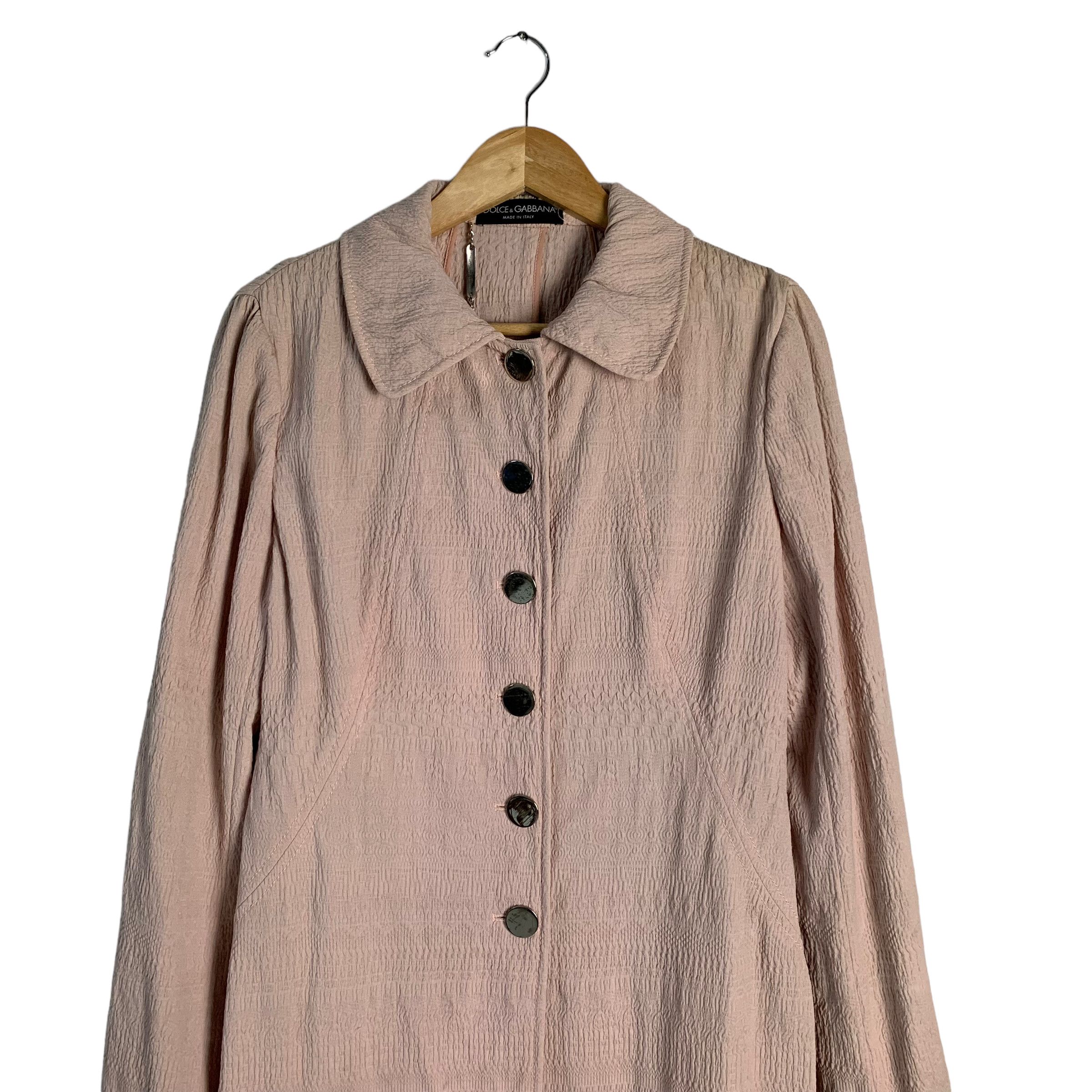 Dolce & Gabbana Dolce & Gabbana Women Long Jacket Size L / US 10 / IT 46 - 3 Thumbnail