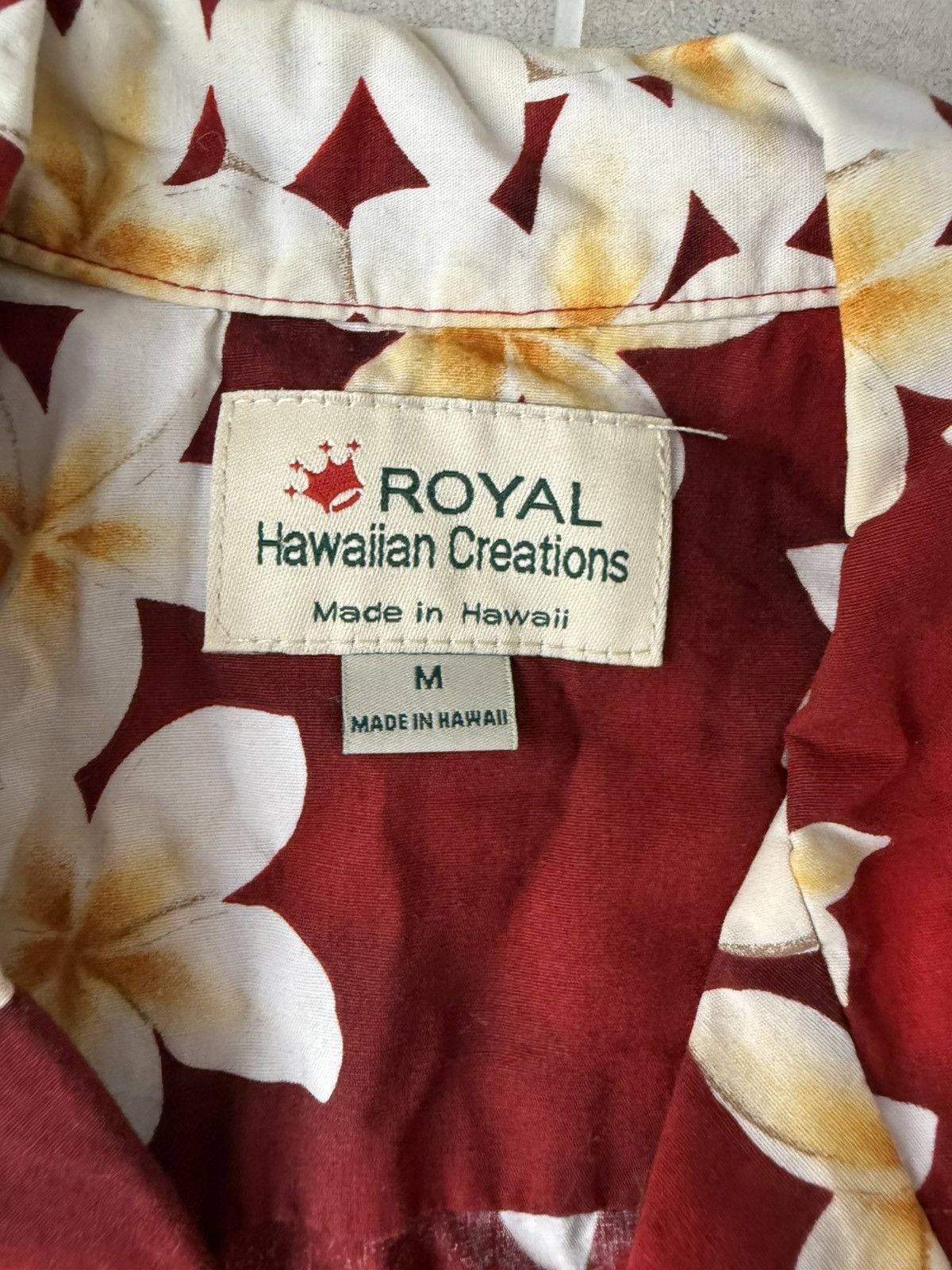 Vintage Vintage 70s Royal Hawaiian Abstract Aloha Hawaii Shirt Size US M / EU 48-50 / 2 - 3 Thumbnail
