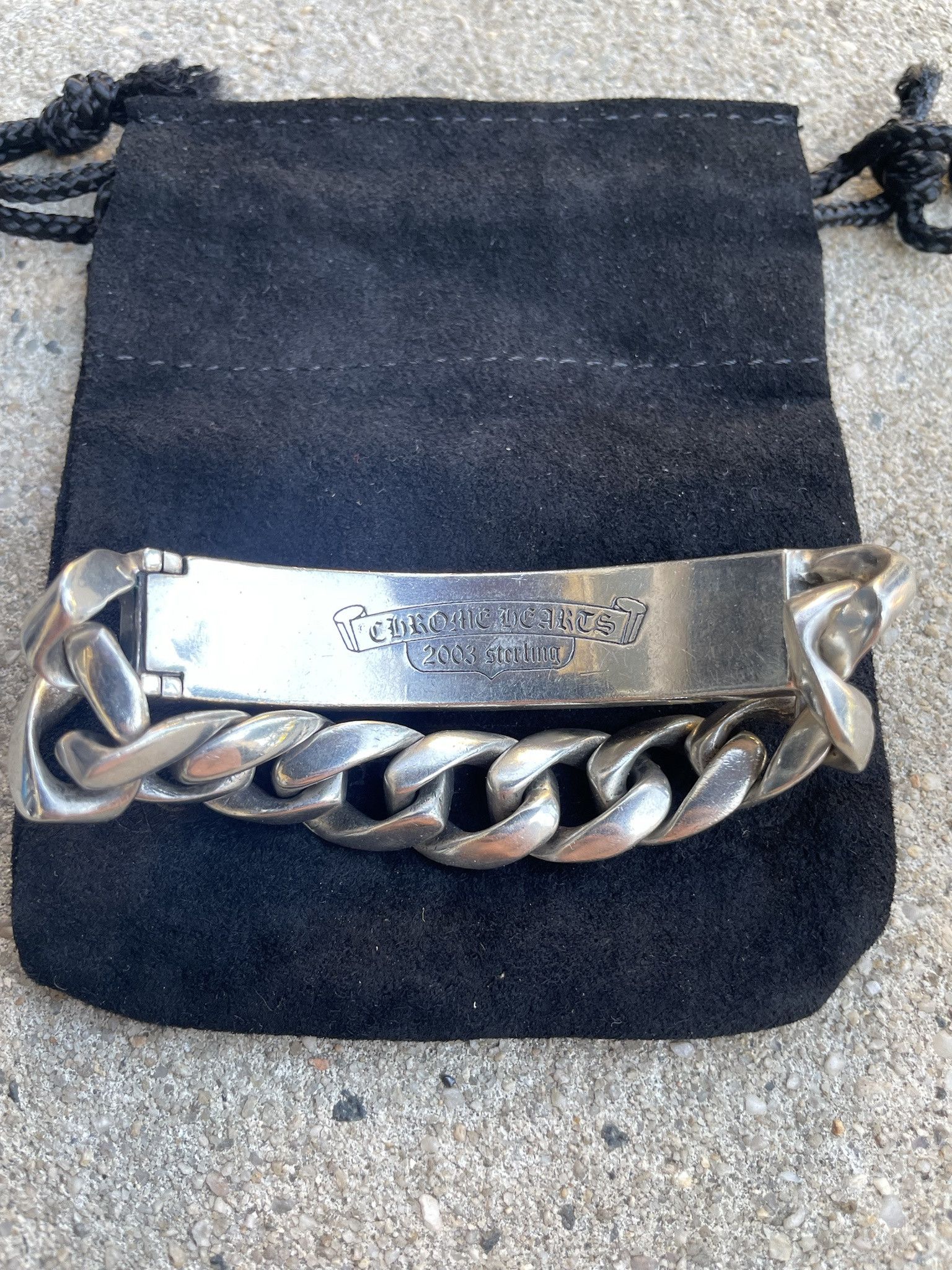 Chrome Hearts Chrome Hearts FUCK YOU ID Bracelet Size ONE SIZE - 4 Thumbnail