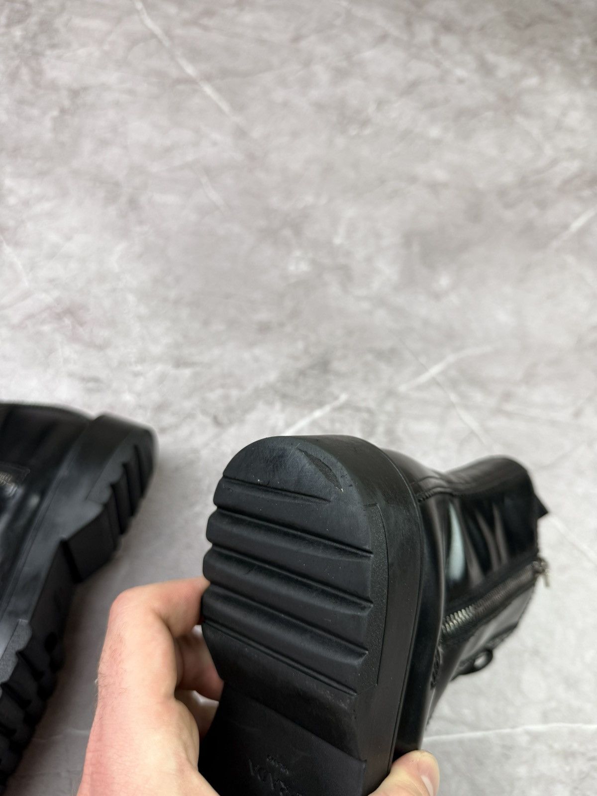 Prada Prada Leather Black Boots women size 36 Size US 6 / IT 36 - 18 Thumbnail