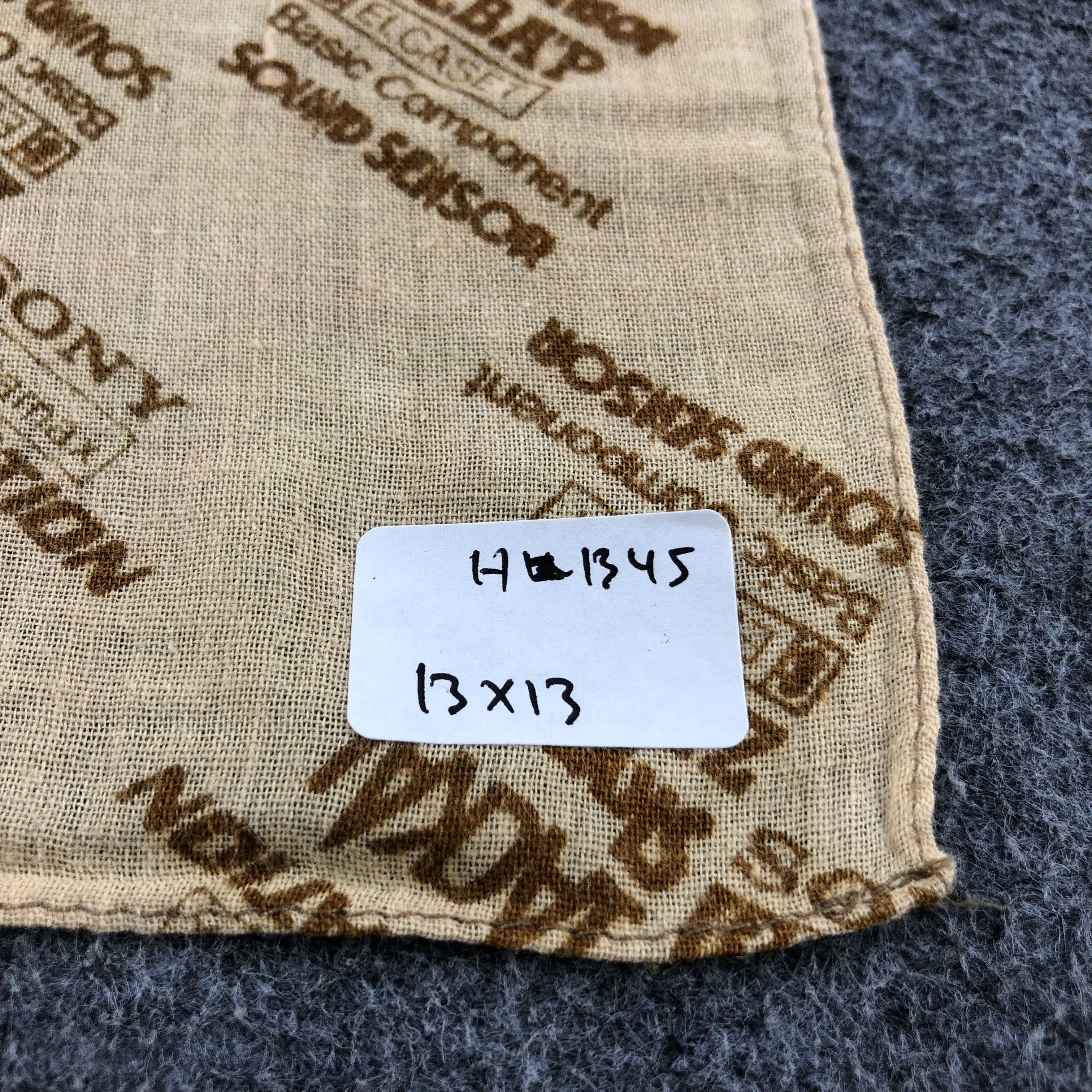 Vintage Vintage Sony Handkerchief Neckerchief Bandana H1345 Size ONE SIZE - 3 Thumbnail