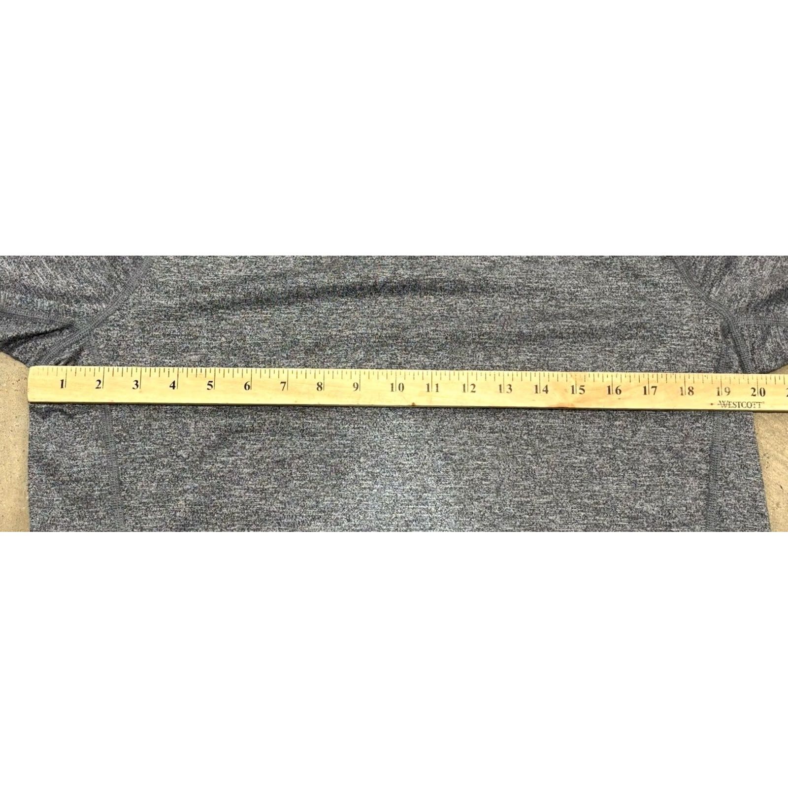 Vintage Rhoback Golf Polo Shirt Men’s M Heathered Grey Performance Preppy Blitz Tech Size US M / EU 48-50 / 2 - 7 Thumbnail