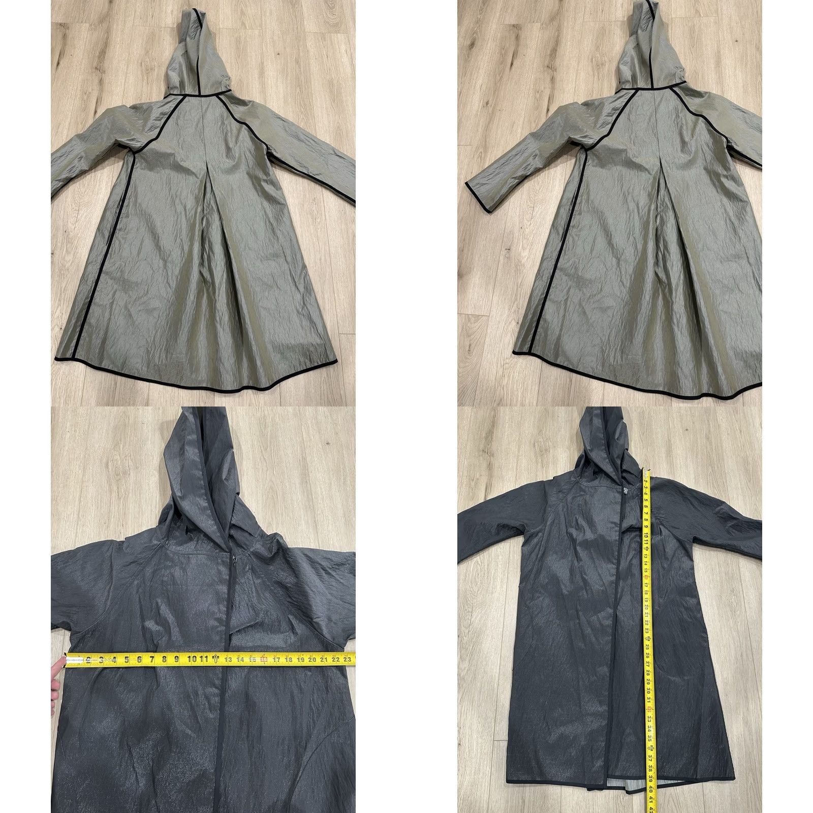 Rains Mycra Pac Reversible Hood Rain Coat Jacket S/M Women’s Coat Size S / US 4 / IT 40 - 10 Thumbnail