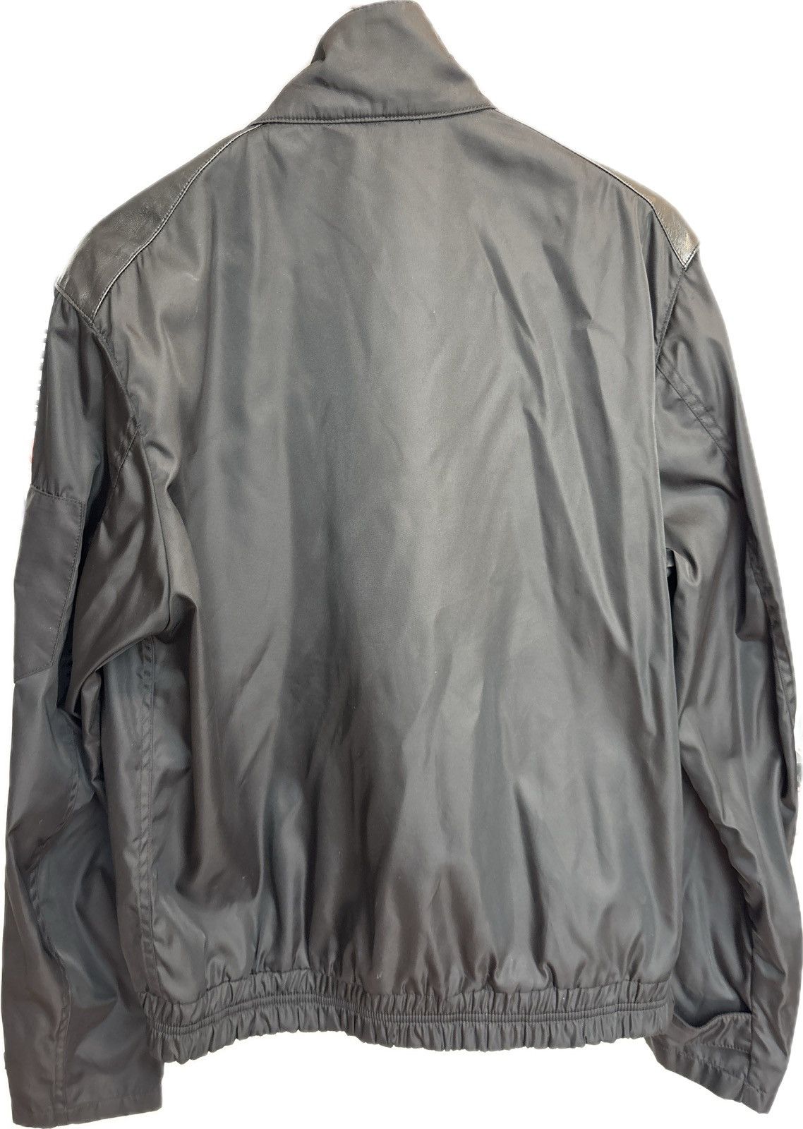 Prada Prada AW2009 Nylon & Leather Jacket Size US M / EU 48-50 / 2 - 2 Thumbnail