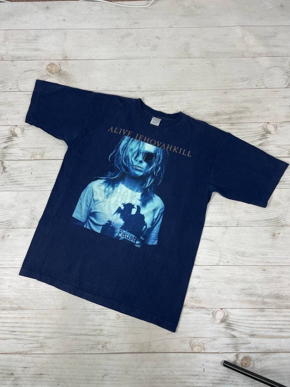 Band Tees 1992 Julian Cope The Head-On Tour T-Shirt Size US XL / EU 56 / 4 - 1 Thumbnail