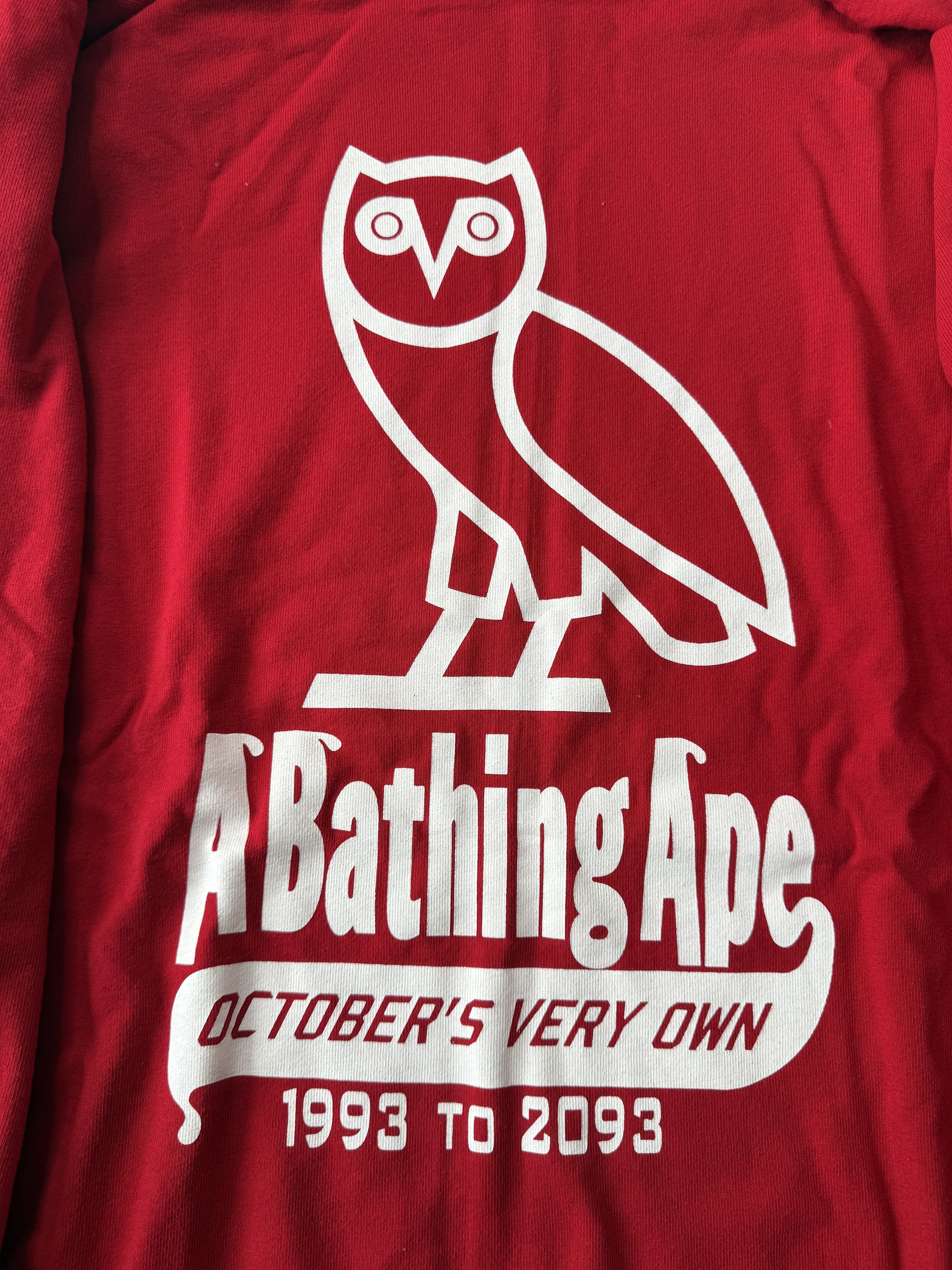 Bape × October's Very Own BAPE X OVO REVERSIBLE SHARK FULL ZIP HOODIE Size US XL / EU 56 / 4 - 7 Thumbnail