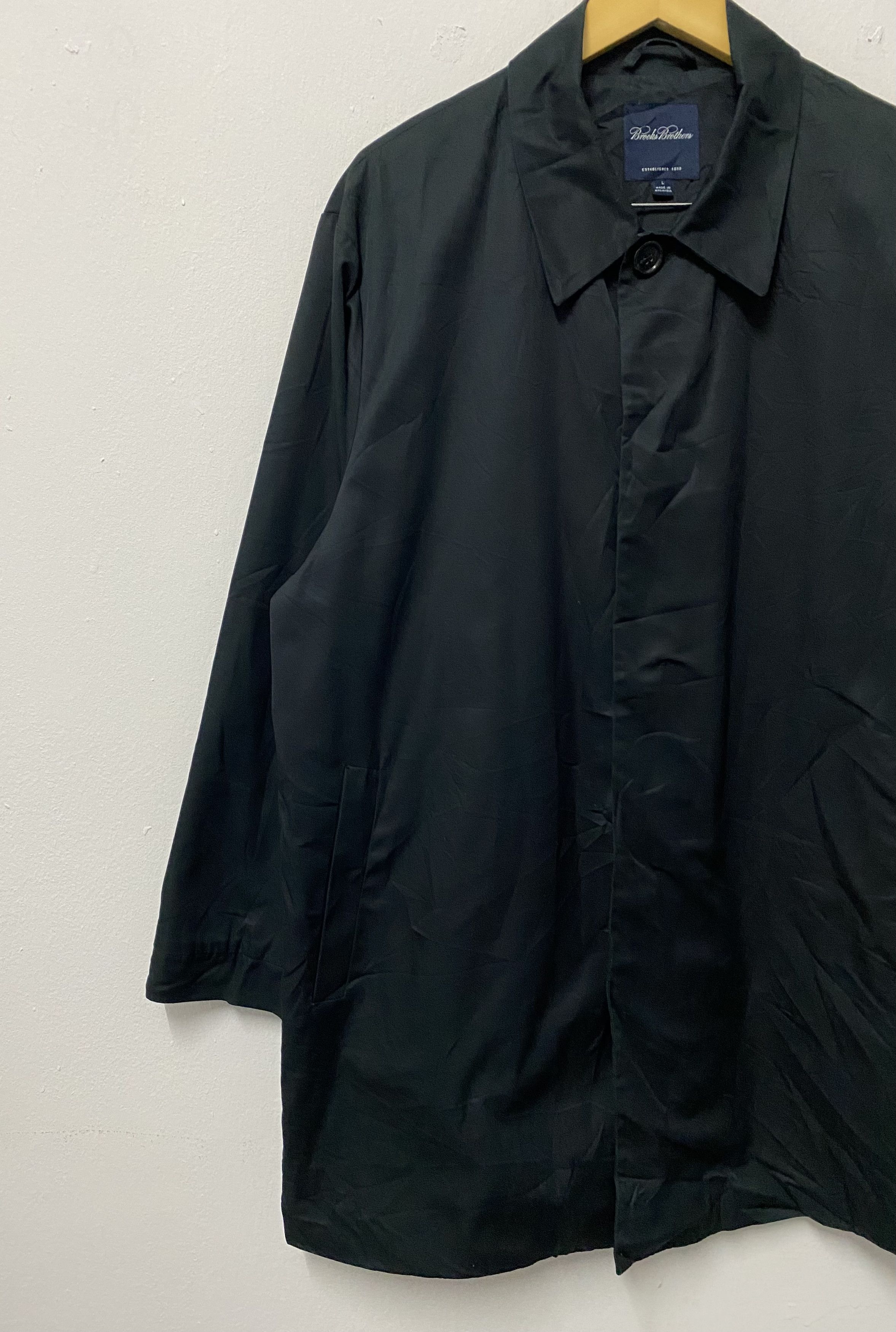 Brooks Brothers Brooks Brothers Minimalist Trench Coat Jacket Size Large Size US L / EU 52-54 / 3 - 5 Thumbnail