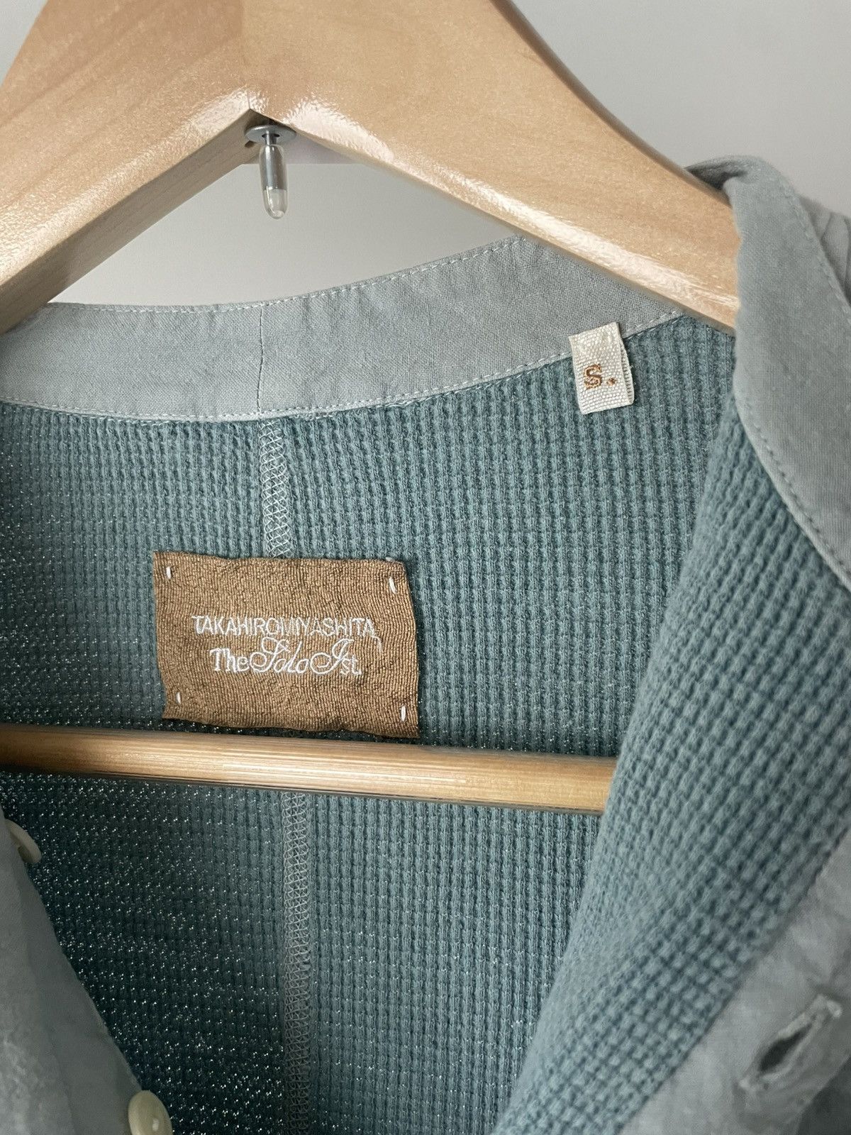 Takahiromiyashita The Soloist. 12FW Waffle Shirt Size US M / EU 48-50 / 2 - 4 Thumbnail