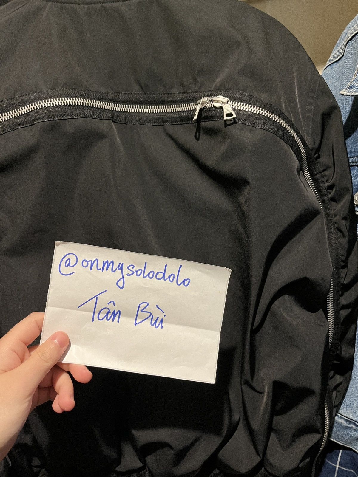 Dries Van Noten Dries Van Noten Black Vellow Back Zip Bomber Size US S / EU 44-46 / 1 - 7 Thumbnail