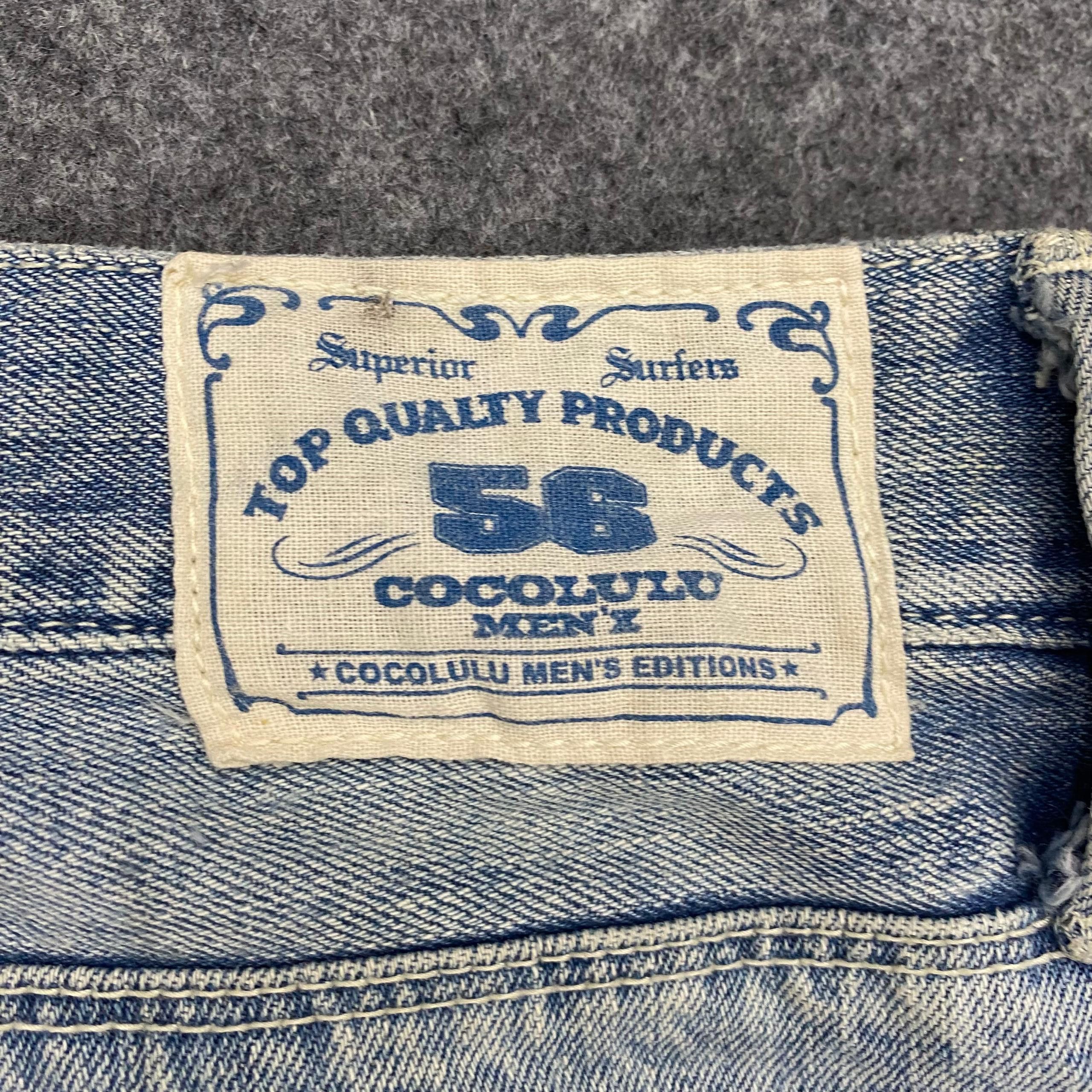 If Six Was Nine 💥Best Offer💥Vintage Cocolulu Men Distressed Denim Size US 34 / EU 50 - 14 Thumbnail