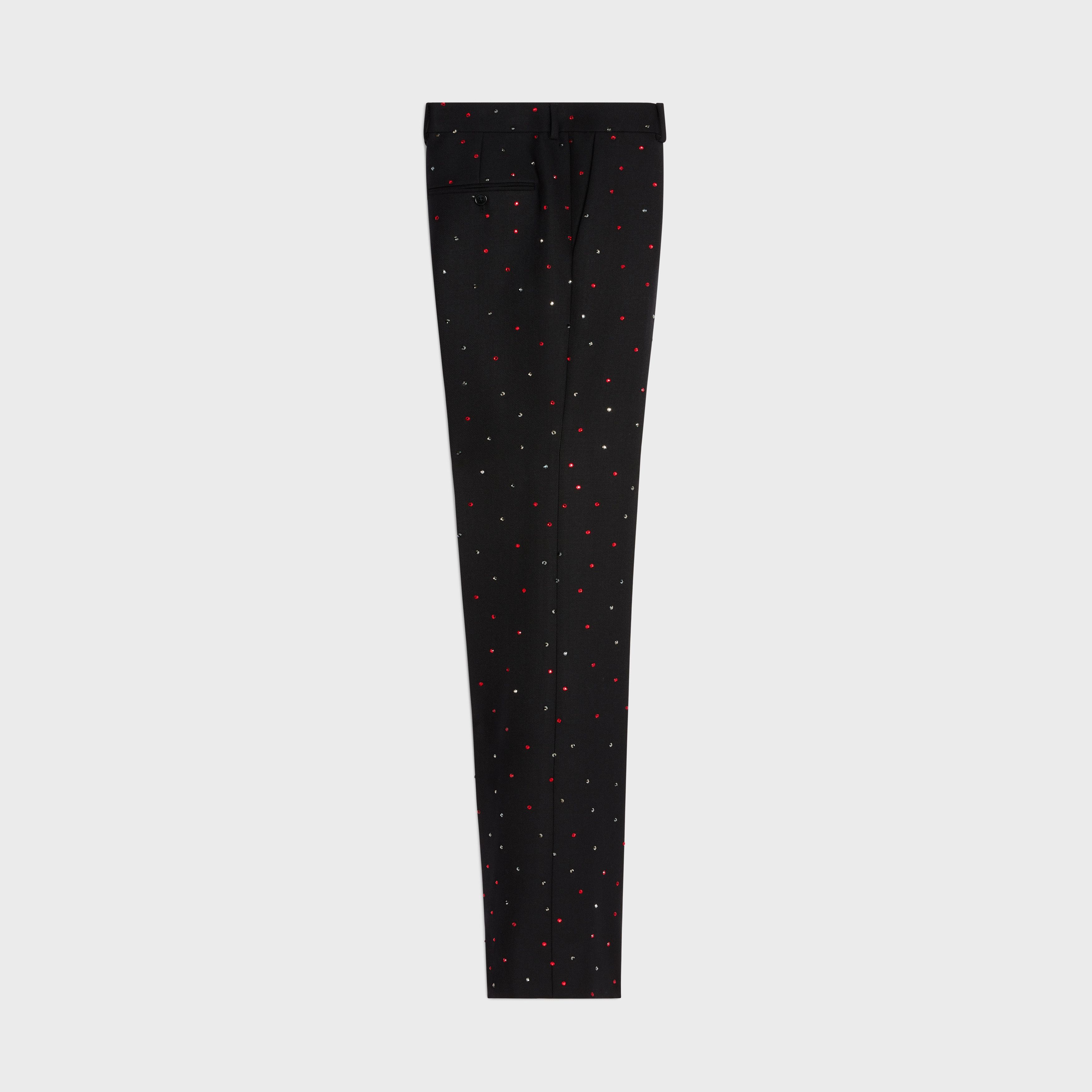 Celine o1bcso1str0925 2P085435X Classic Pant in Noir/Carbonne Size US 32 / EU 48 - 2 Thumbnail