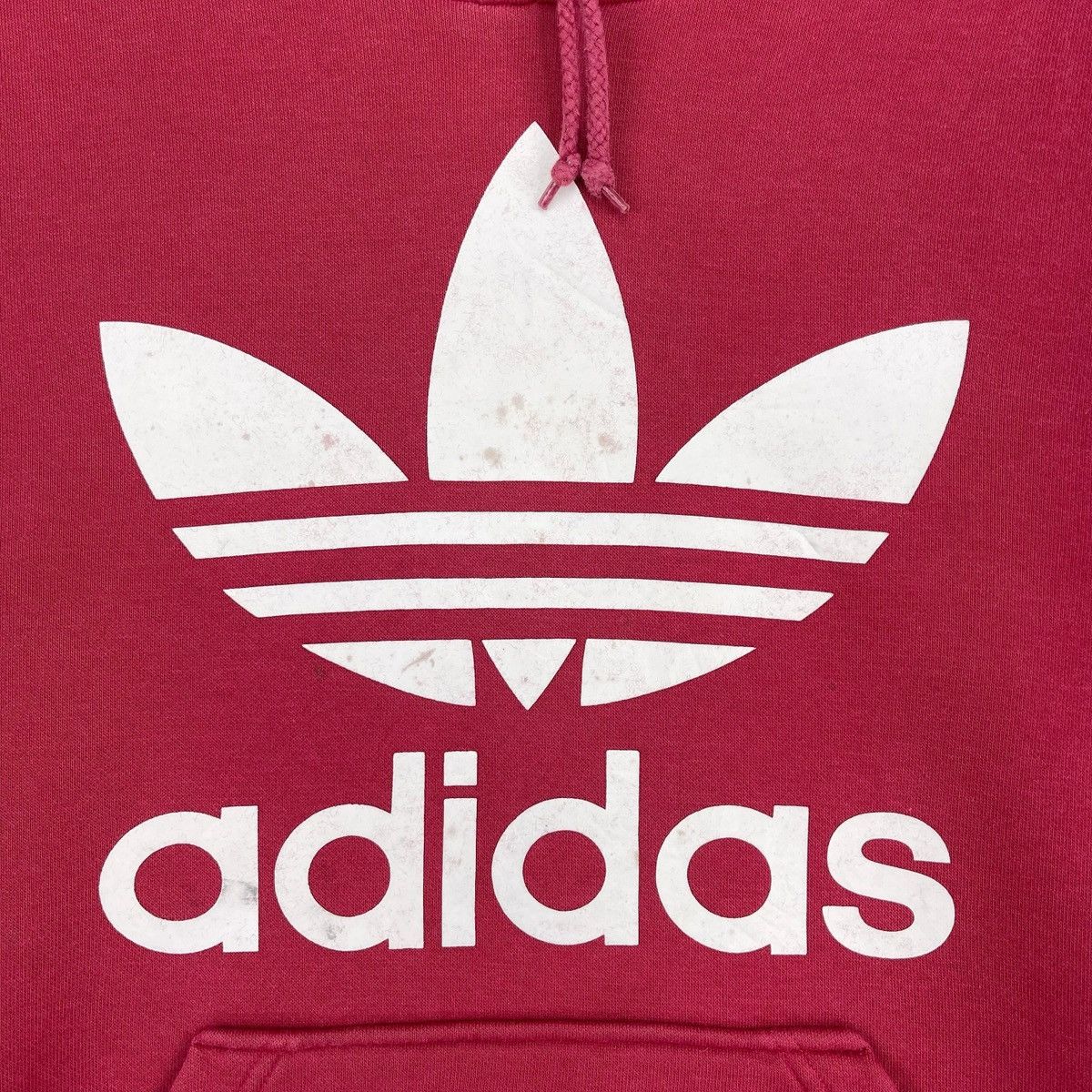 Adidas × Vintage Vintage Adidas Big Logo Pullover Hoodie Size US M / EU 48-50 / 2 - 8 Thumbnail