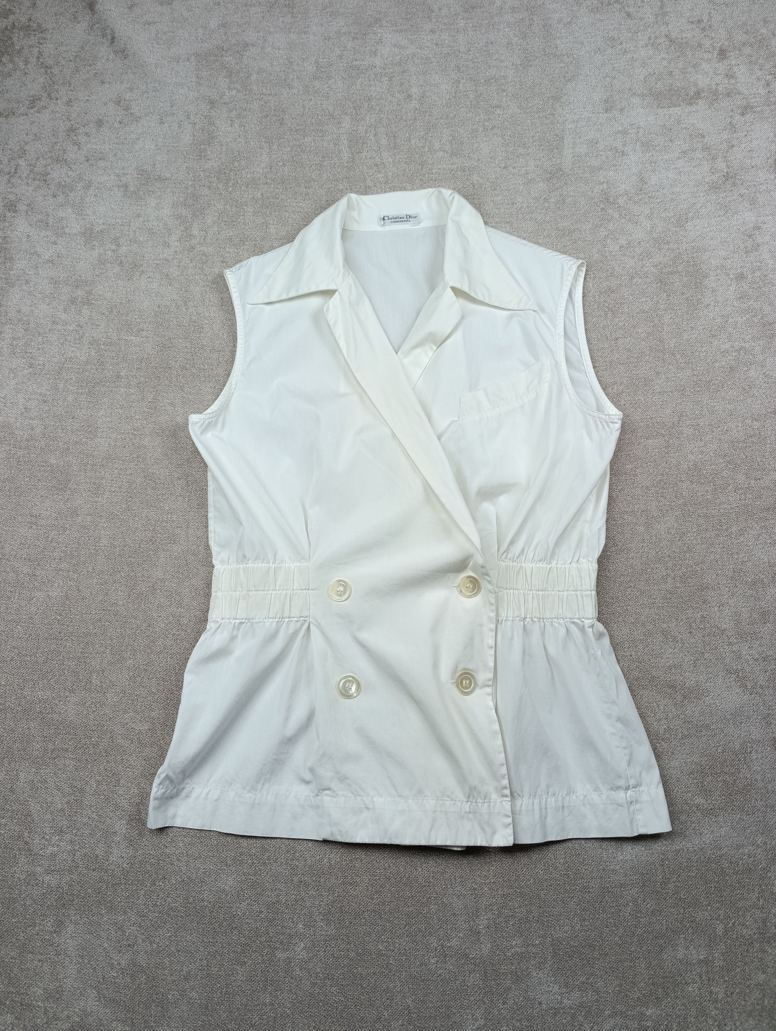 Christian Dior Monsieur CHRISTIAN DIOR COORDONNES WOMENS VINTAGE TOP SHIRT Size M / US 6-8 / IT 42-44 - 1 Thumbnail