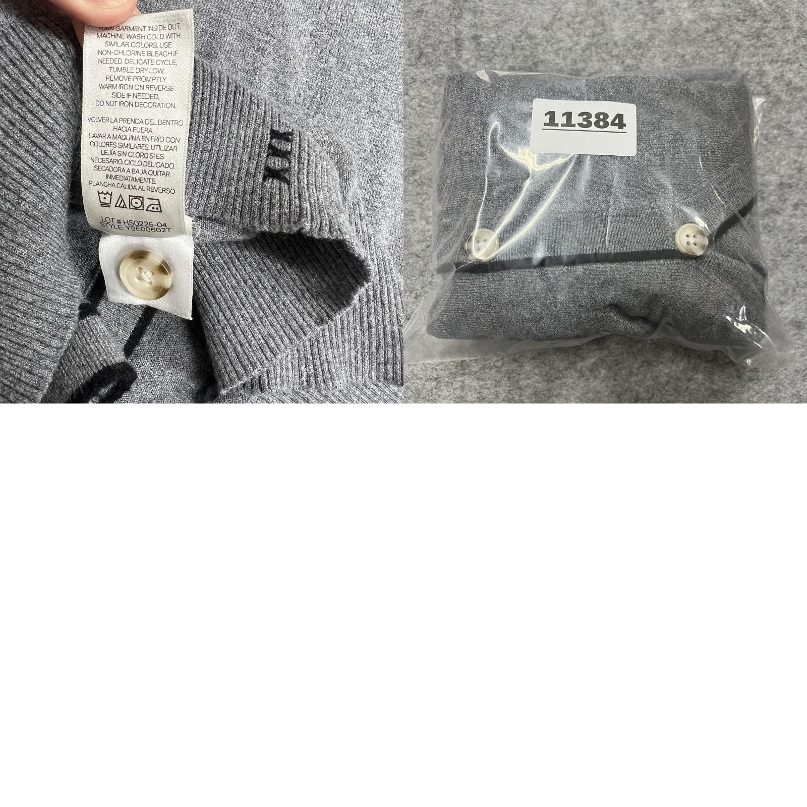 Scotch & Soda Scotch & Soda Cardigan Sweater Womens XL Gray V Neck Button Front Soft Knit Size XL / US 12-14 / IT 48-50 - 10 Thumbnail
