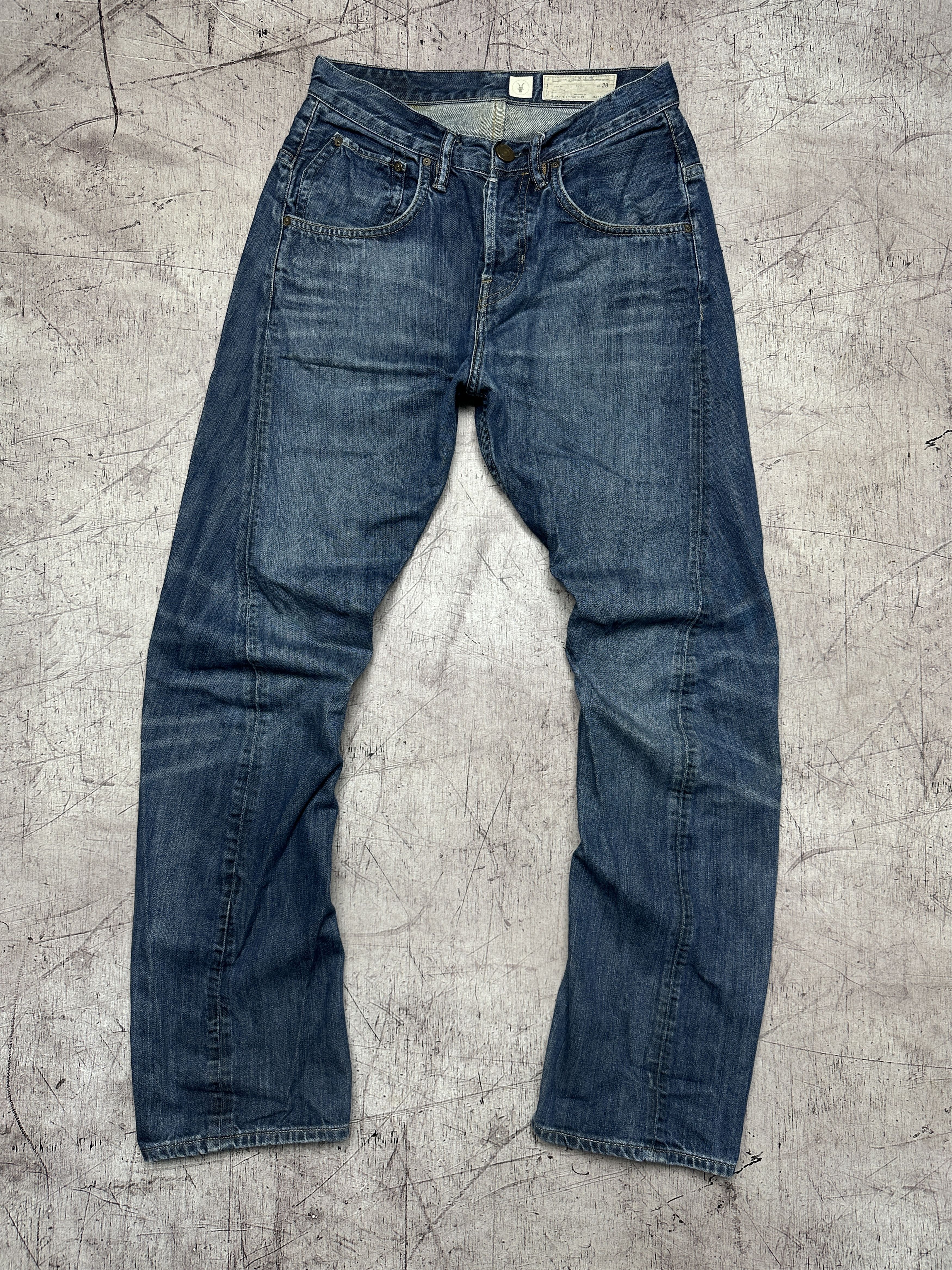 Allsaints Allsaints Mens Arc Bik Runner Denim Pants Jeans Size US 28 / EU 44 - 1 Thumbnail