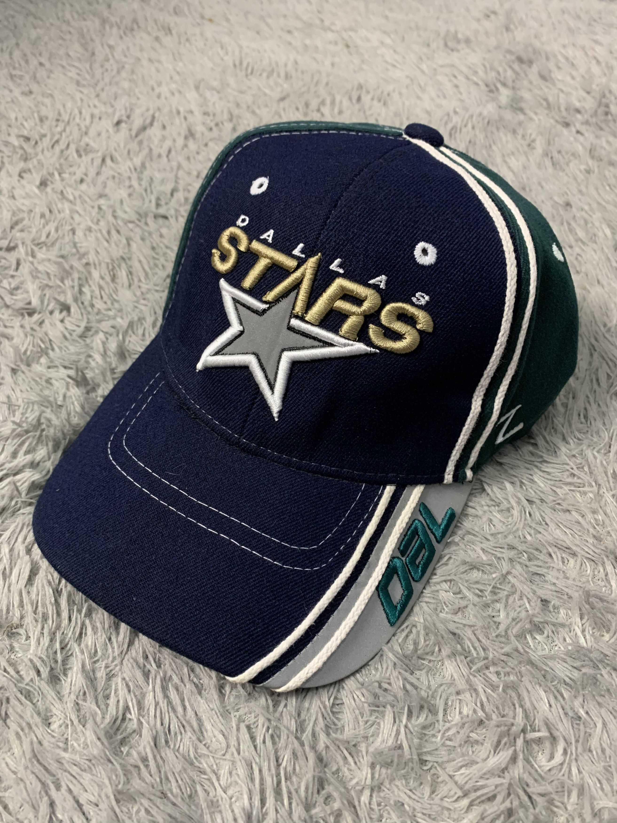 Vintage Vintage Zhat NHL Dallas Stars Hat Size ONE SIZE - 1 Thumbnail