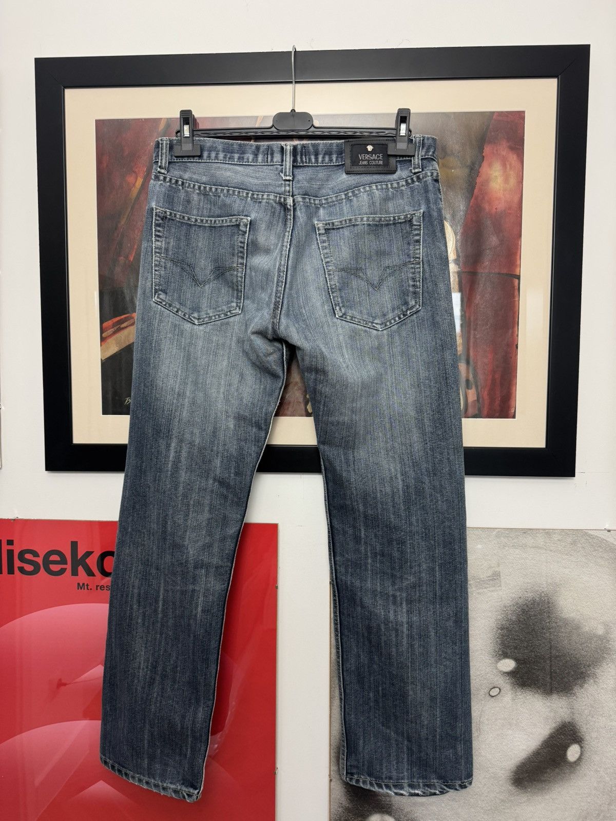 Versace Jeans Couture Versace Jeans Couture Vintage Denim Pant Jeans Designer Rare Size US 34 / EU 50 - 2 Thumbnail