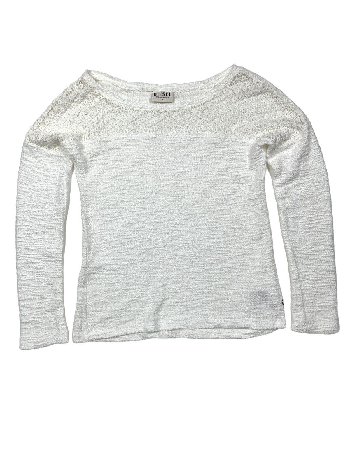 Diesel Diesel Hand Made Ring Spun Sweater Size M / US 6-8 / IT 42-44 - 1 Thumbnail