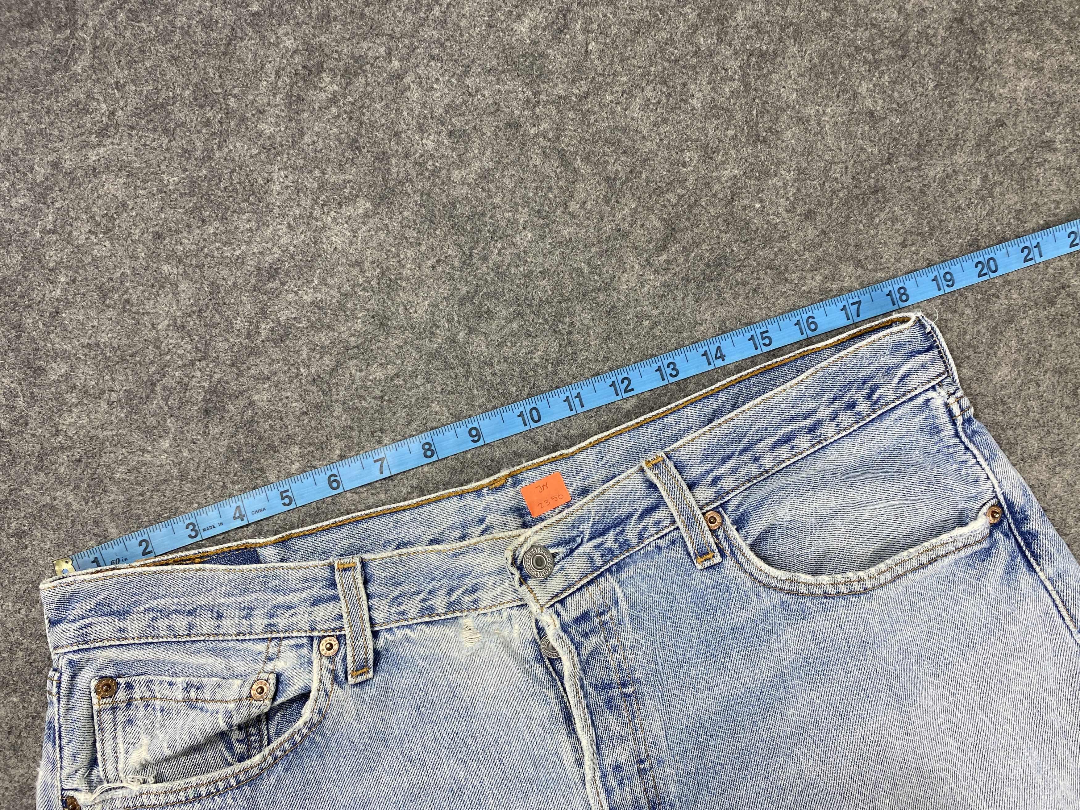 Japanese Brand Light Blue Wash Vintage Levi's 501 36x31.5 Denim -JN2350 Size US 36 / EU 52 - 5 Thumbnail