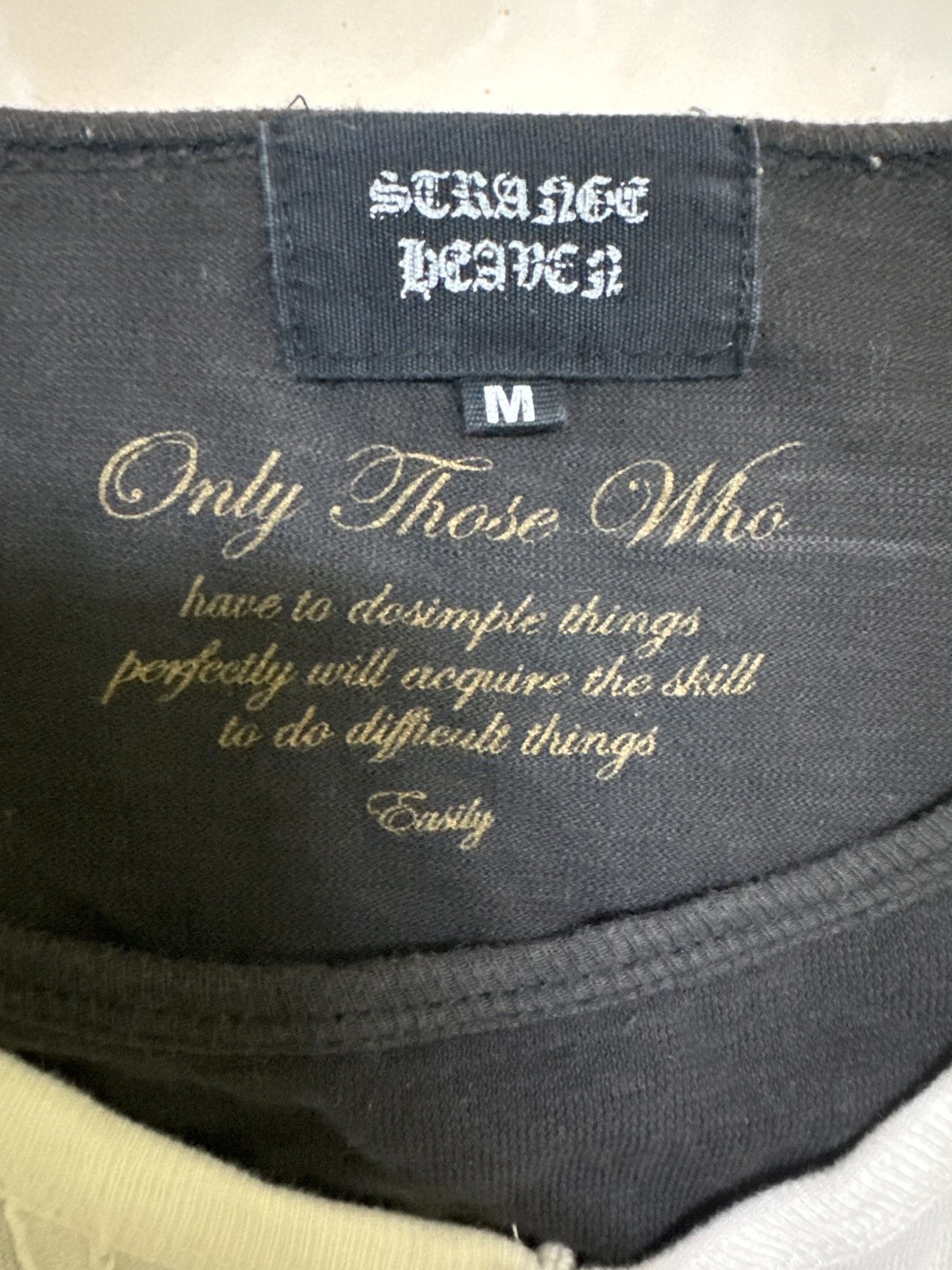 Affliction Strange World Punk Revel Art Quotes Poem Long Sleeves Size US M / EU 48-50 / 2 - 9 Thumbnail