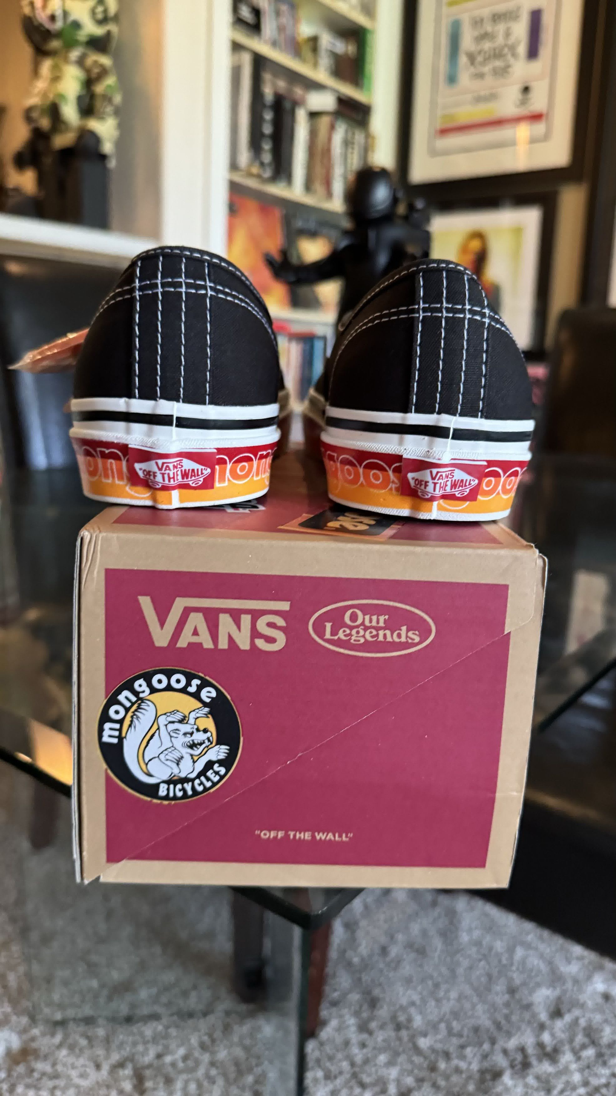 Vans *RARE* VANS AUTHENTIC 44 MONGOOSE ANAHEIM VAULT VN0A4BVYBLK Size US 9 / EU 42 - 4 Thumbnail