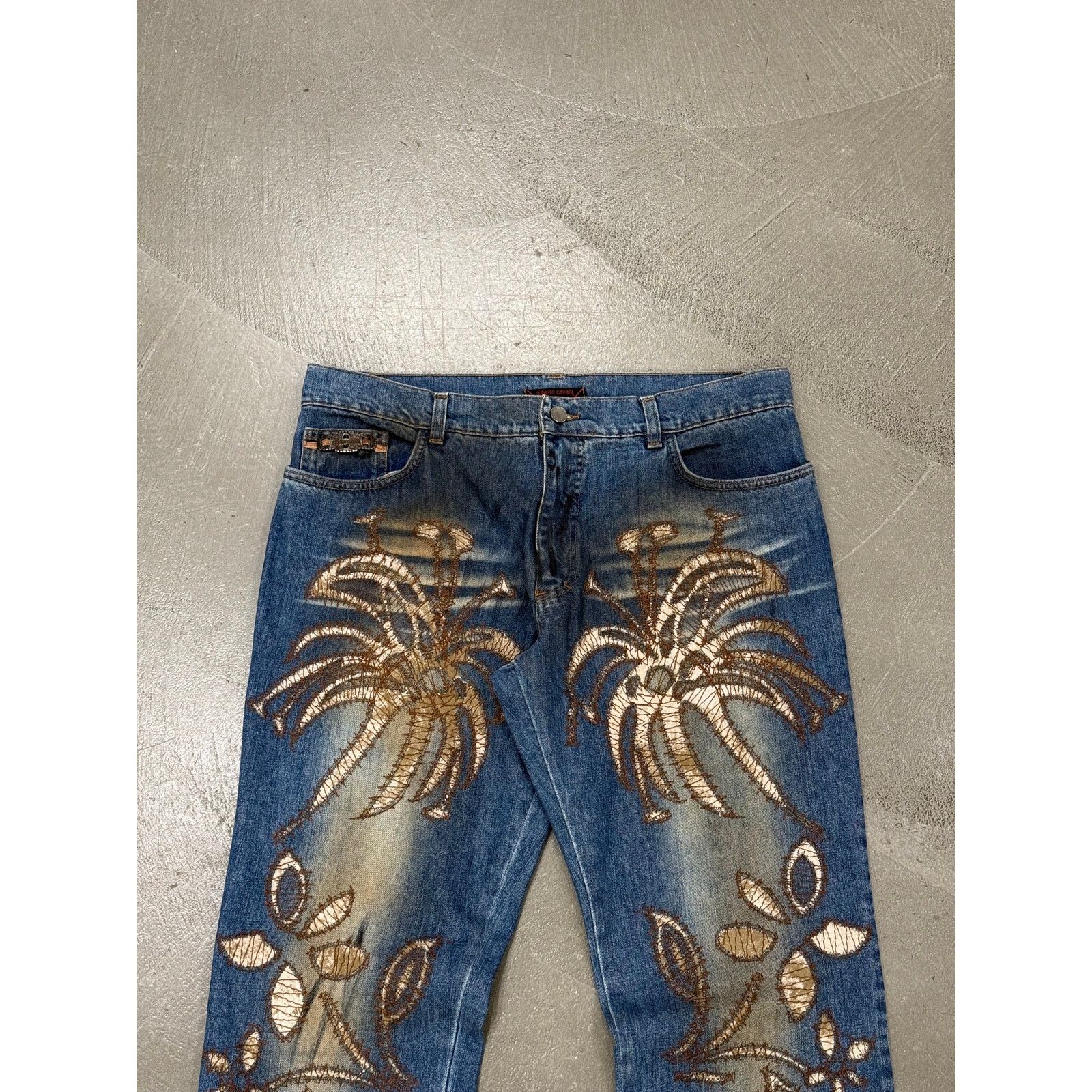 Roberto Cavalli Roberto Cavalli palm tree runway jeans Size US 32 / EU 48 - 5 Thumbnail