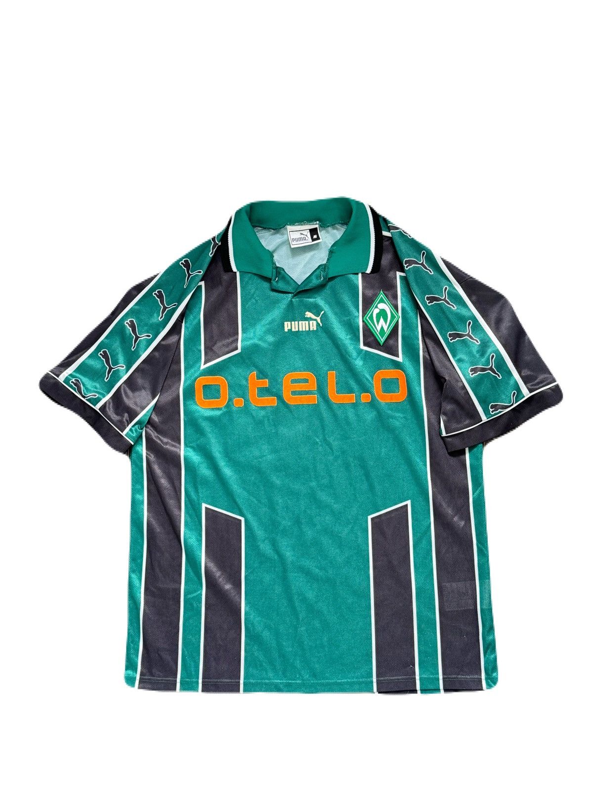 Puma Vintage 1997/1998 SV Werder Bremen Home Jersey #10 Puma Size US M / EU 48-50 / 2 - 1 Thumbnail