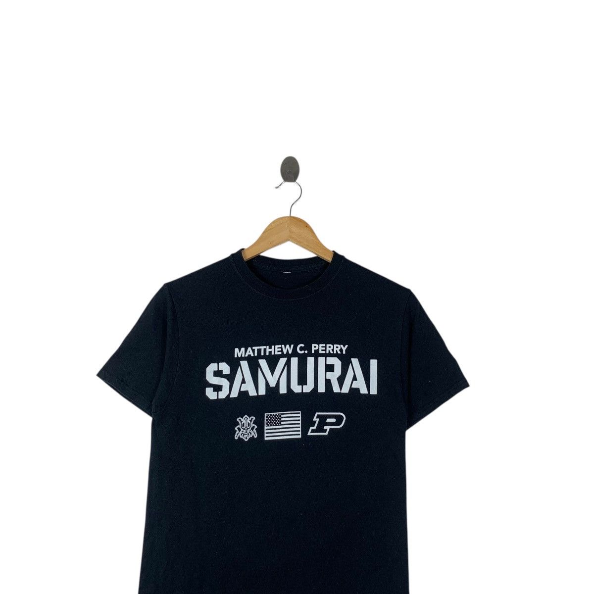 Vintage SAMURAI MATTHEW C. PERRY Japan Heritage Culture Tee Shirt Size US XS / EU 42 / 0 - 2 Thumbnail
