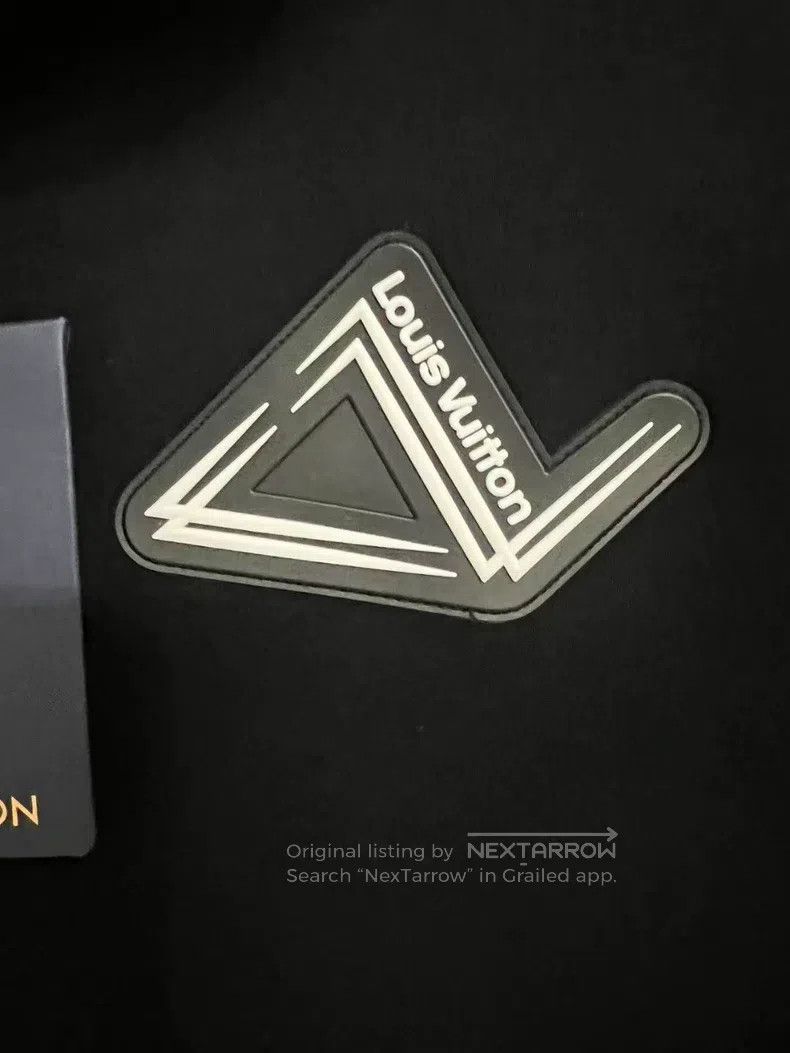 Louis Vuitton Louis Vuitton Black triangle logo zipper jacket Size US L / EU 52-54 / 3 - 2 Thumbnail