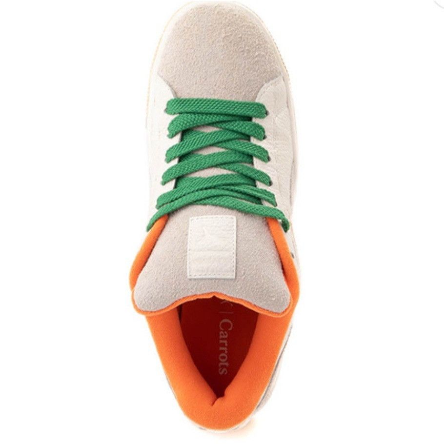 Puma PUMA Mens Sz 13 Anwar Carrots Suede XL Scavenger Hunt White Size US 13 / EU 46 - 4 Thumbnail