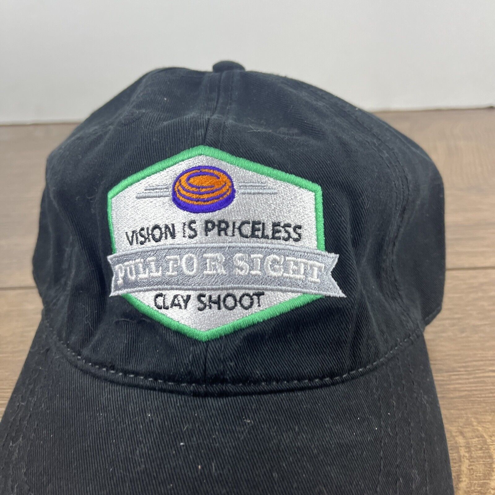 Other Pull For Sight Clay Shoot Hat Black Hat Adjustable Adult Siz Size ONE SIZE - 6 Thumbnail