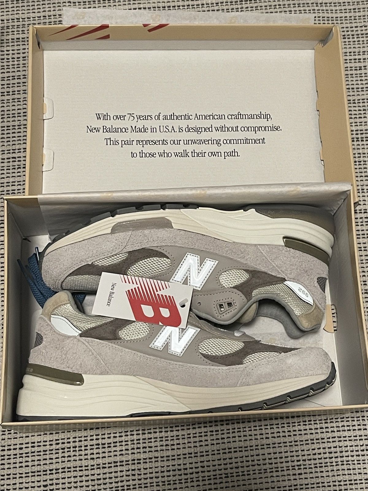 New Balance New Balance 992（U992M） Size US 9 / EU 42 - 1 Thumbnail