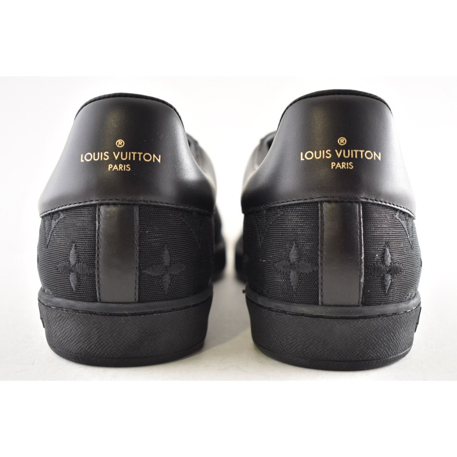 Louis Vuitton Louis Vuitton Luxembourg Tattoo Black Monogram LV Low Size US 10 / EU 43 - 12 Thumbnail