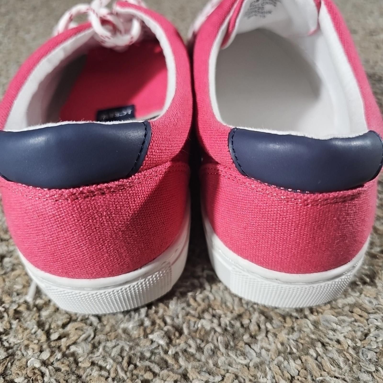 J.Crew J.Crew AL-058 Salmon Canvas Lace-Up Shoes Men’s Size 10 Size US 10 / EU 43 - 6 Thumbnail